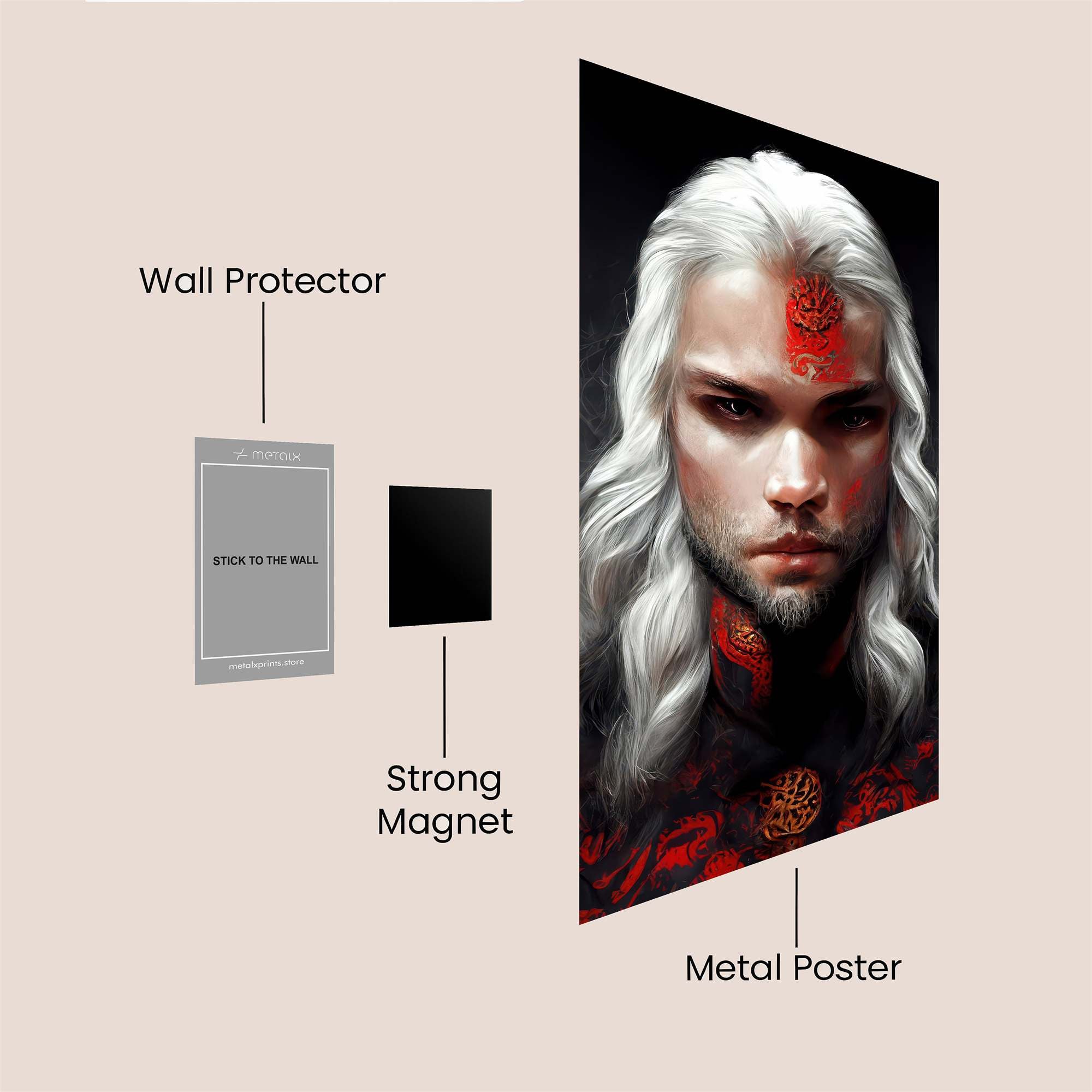 Dragon Enigma Safe Wall Magnetic / M