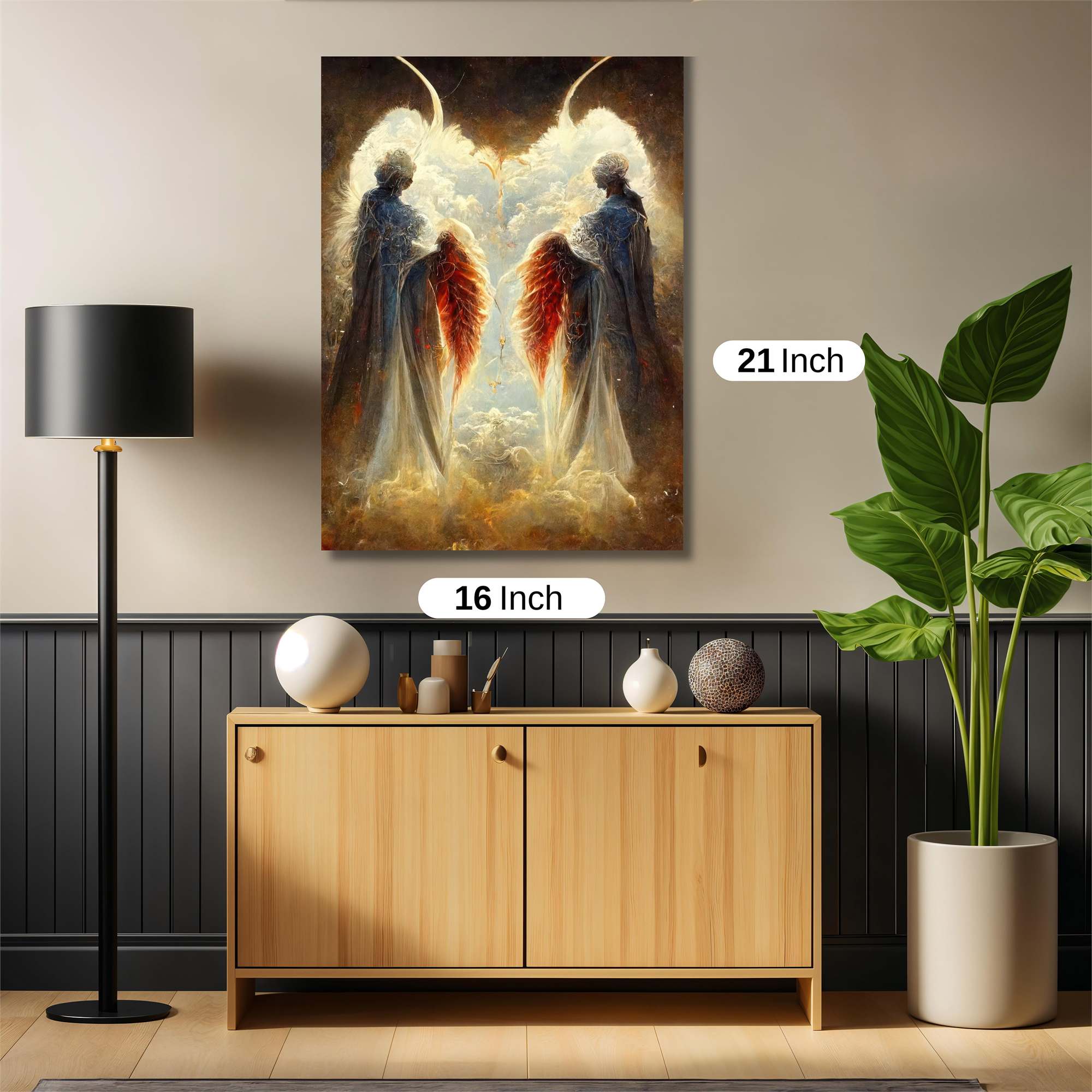 Angels Whisper Safe Wall Magnetic / M