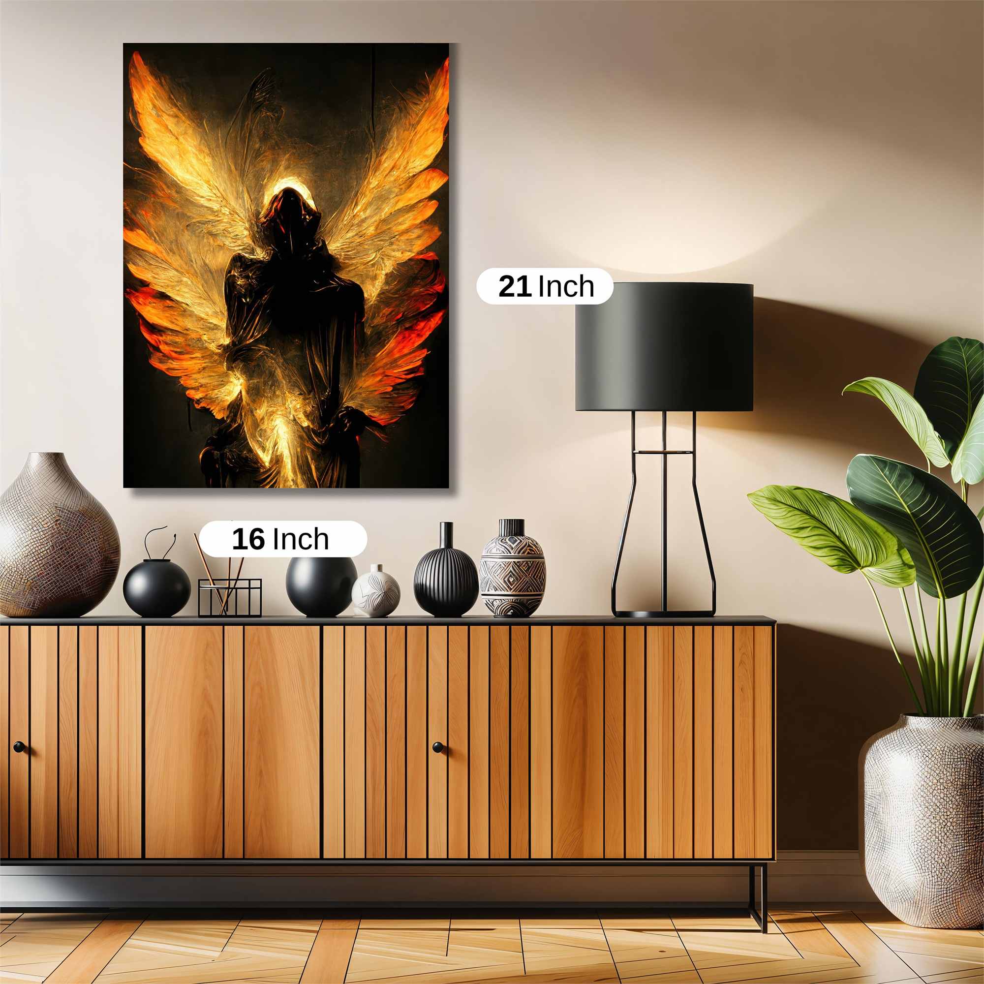 Angel Torment Safe Wall Magnetic / M