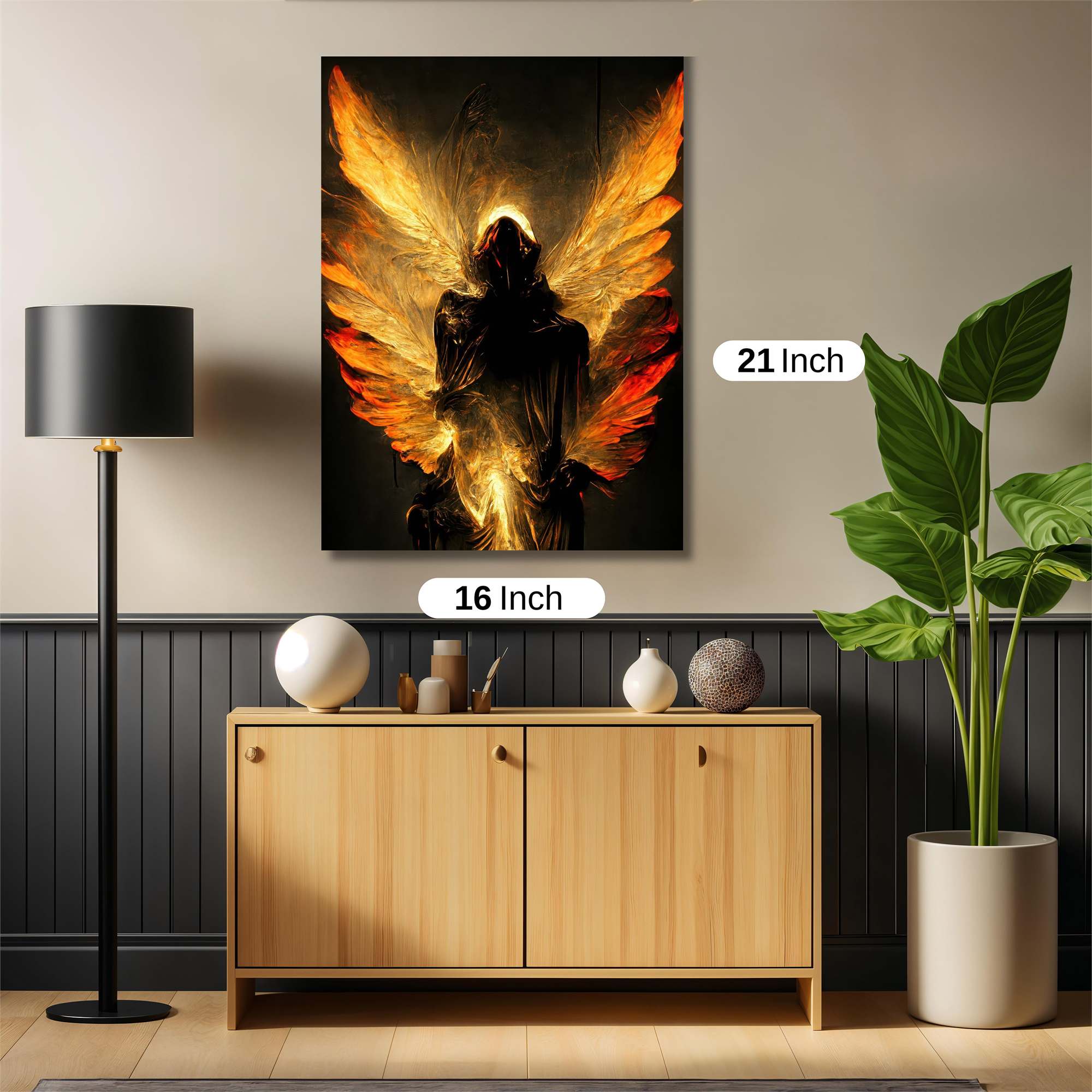 Angel Torment Safe Wall Magnetic / M