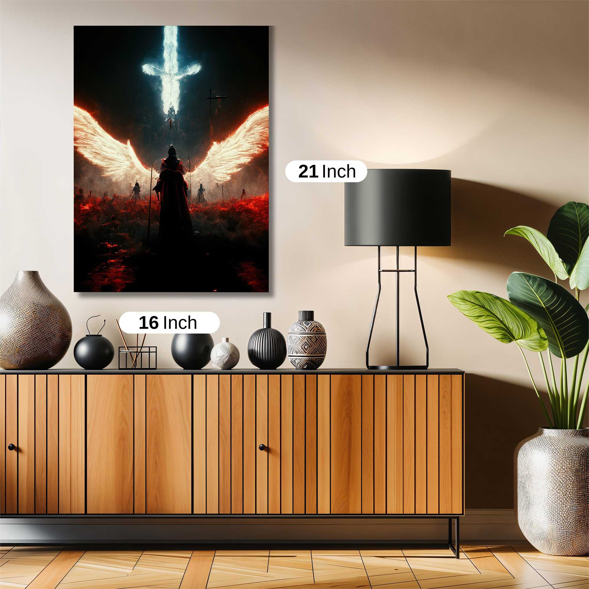 Angel Apocalypse Safe Wall Magnetic / M
