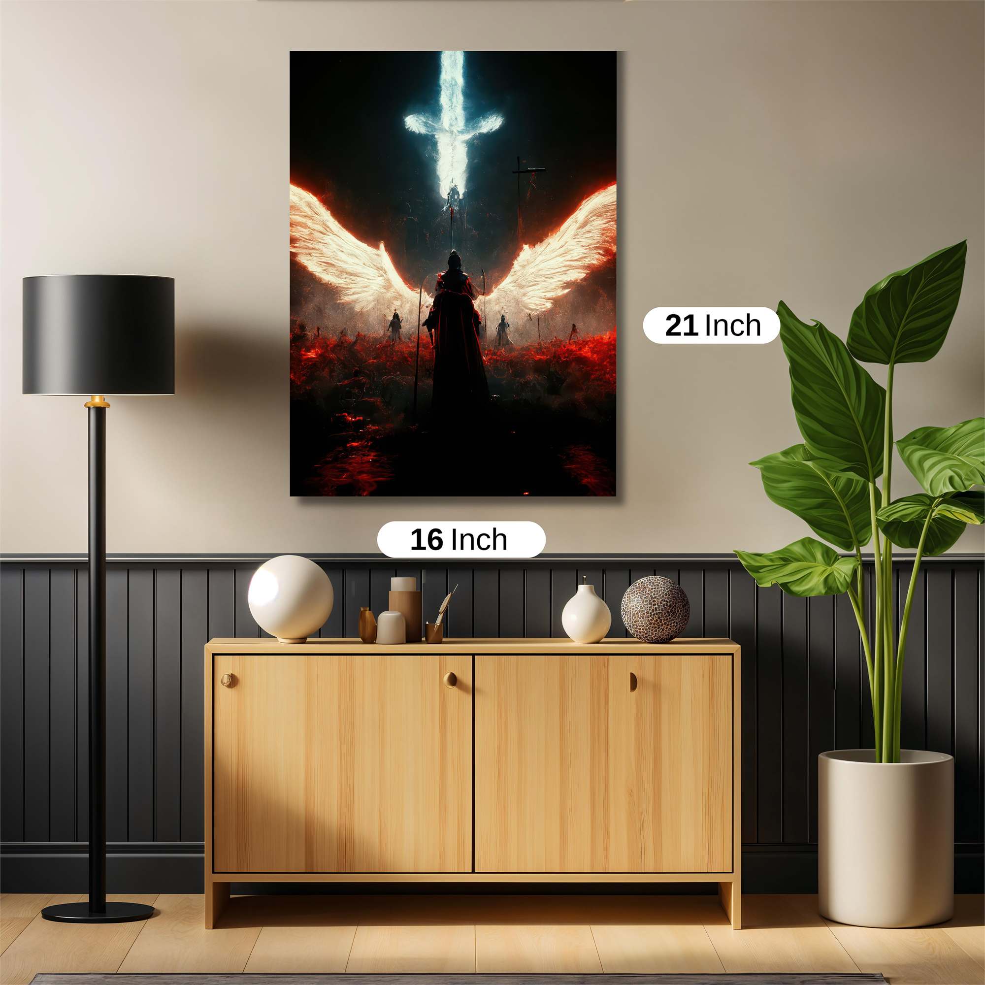 Angel Apocalypse Safe Wall Magnetic / M