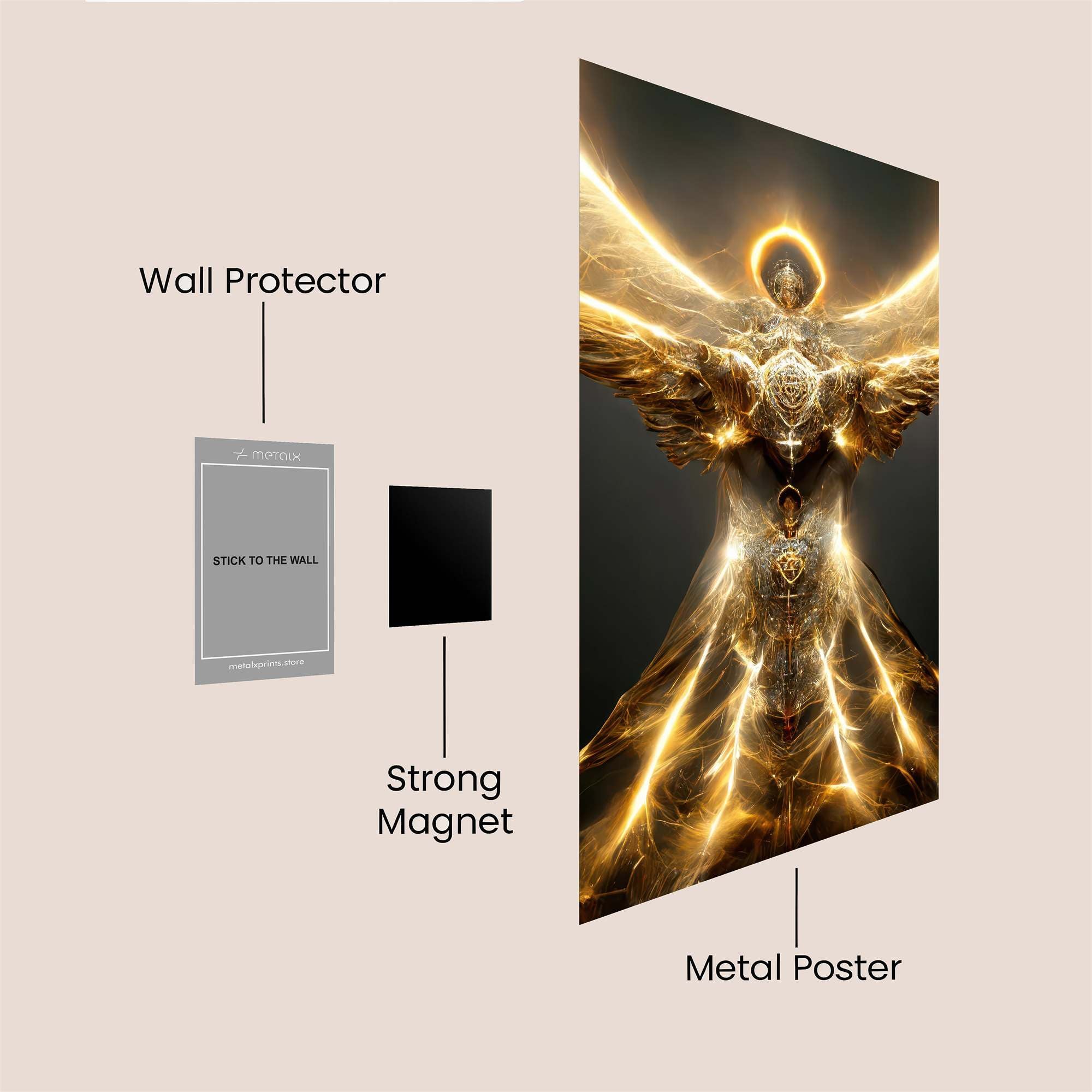 Seraphim Radiance Safe Wall Magnetic / M