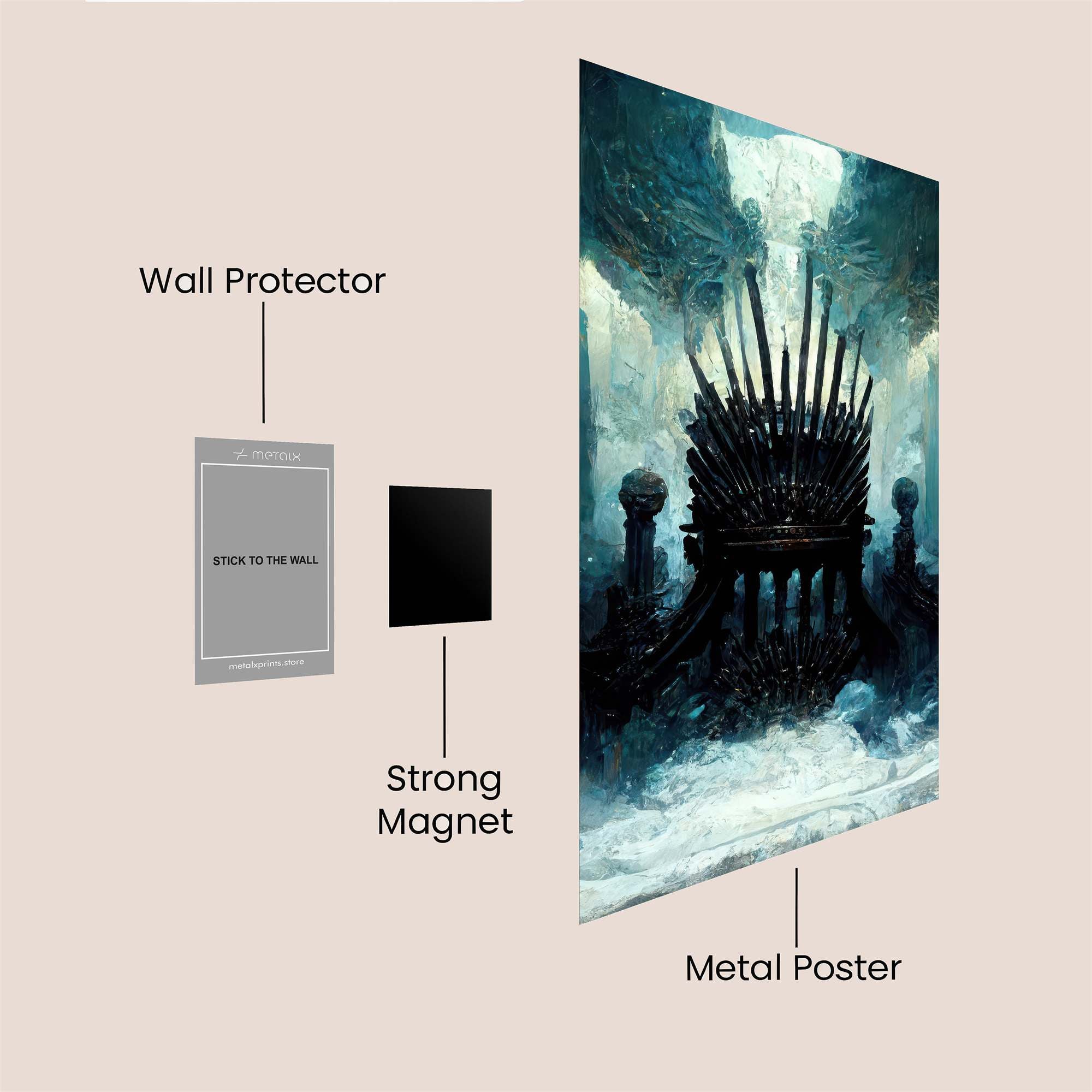 IronThrone Safe Wall Magnetic / M