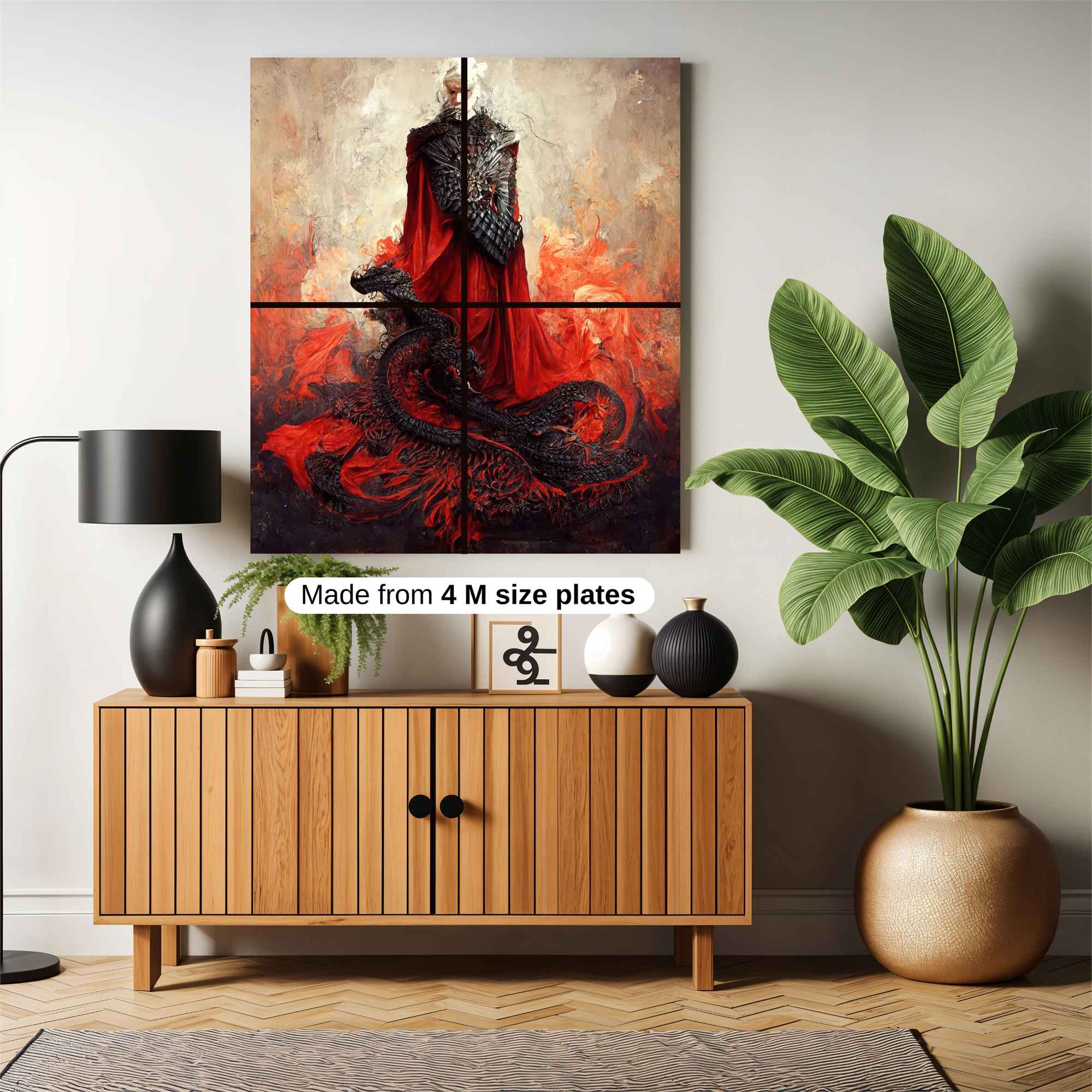 Daemon Enflamed Safe Wall Magnetic / M