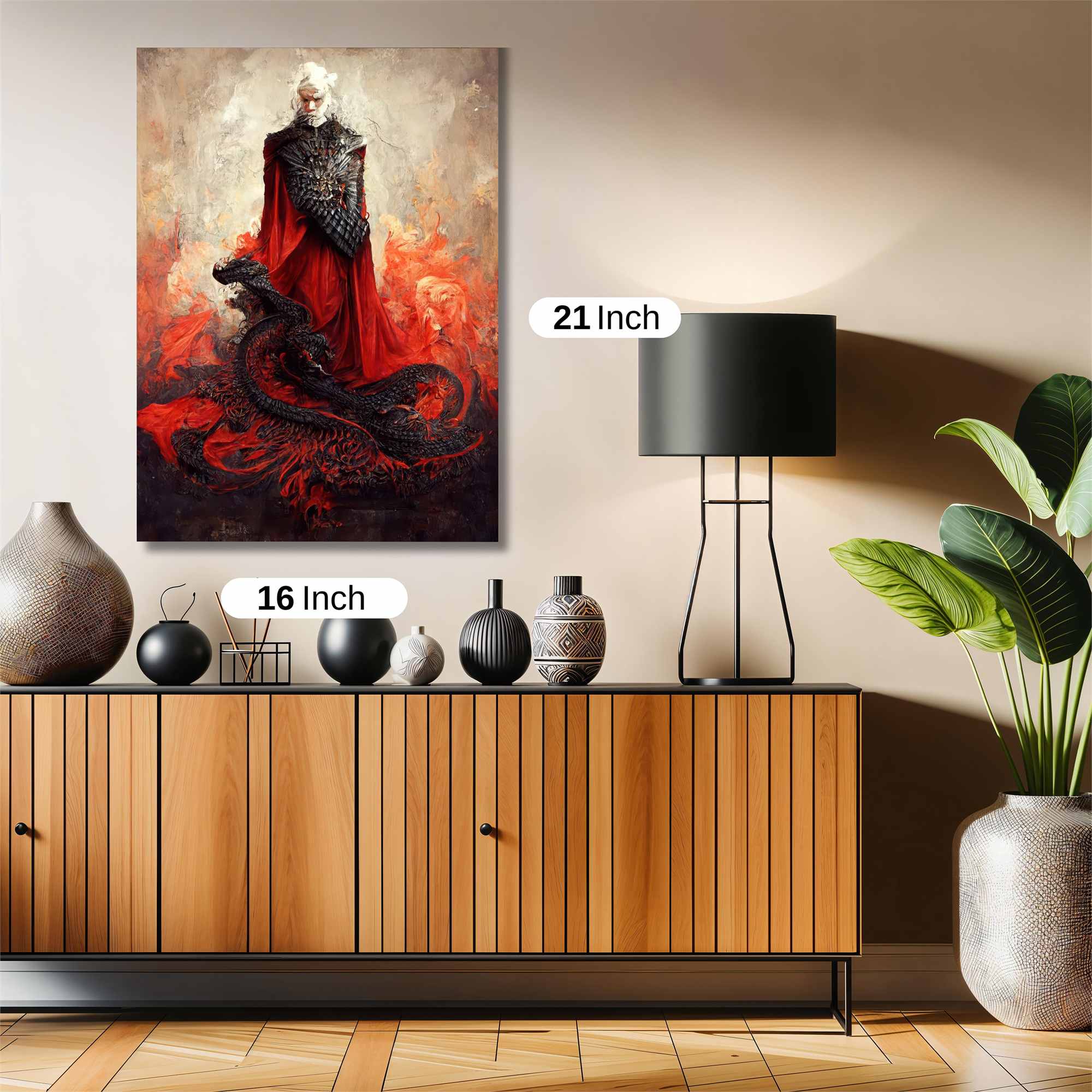 Daemon Enflamed Safe Wall Magnetic / M