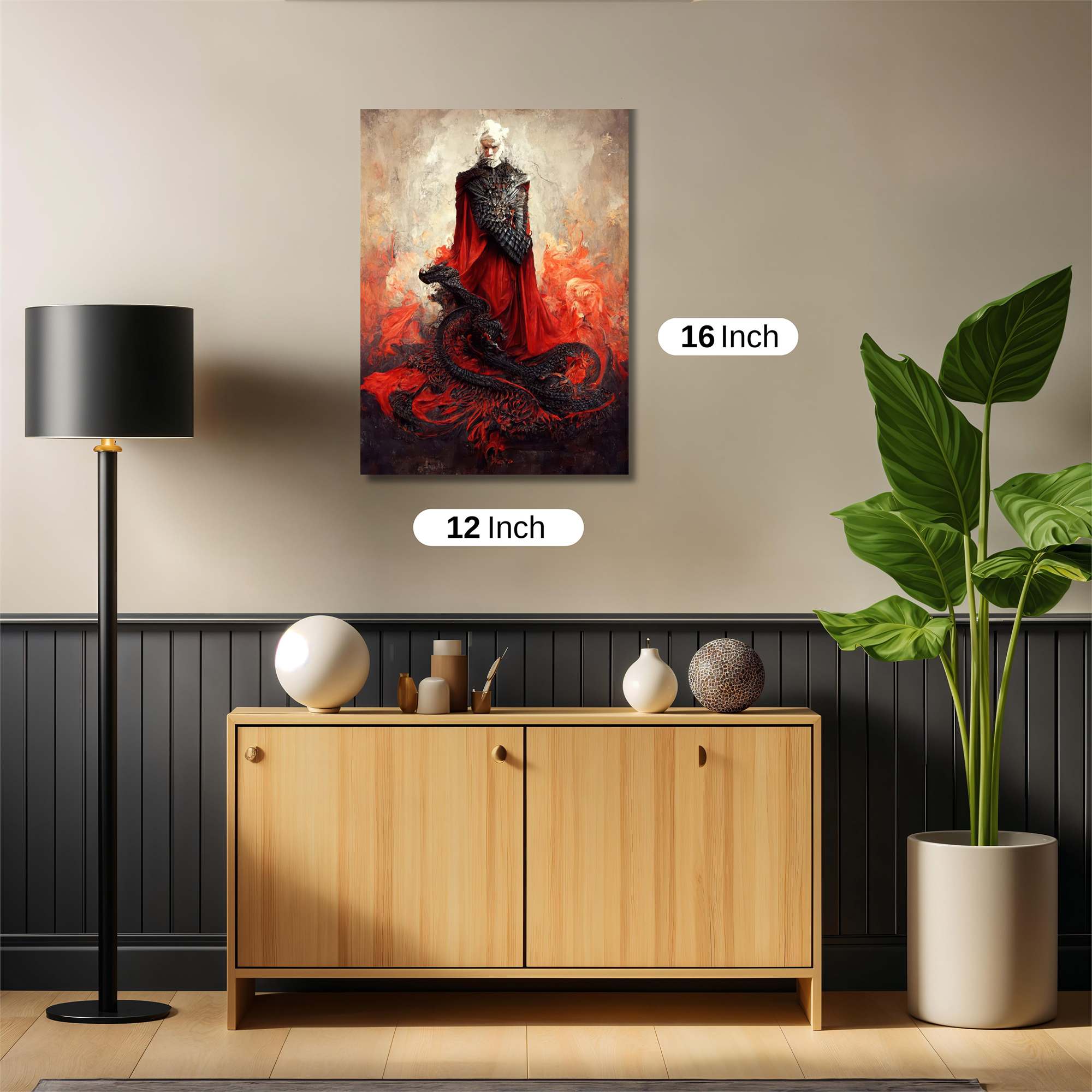 Daemon Enflamed Safe Wall Magnetic / M