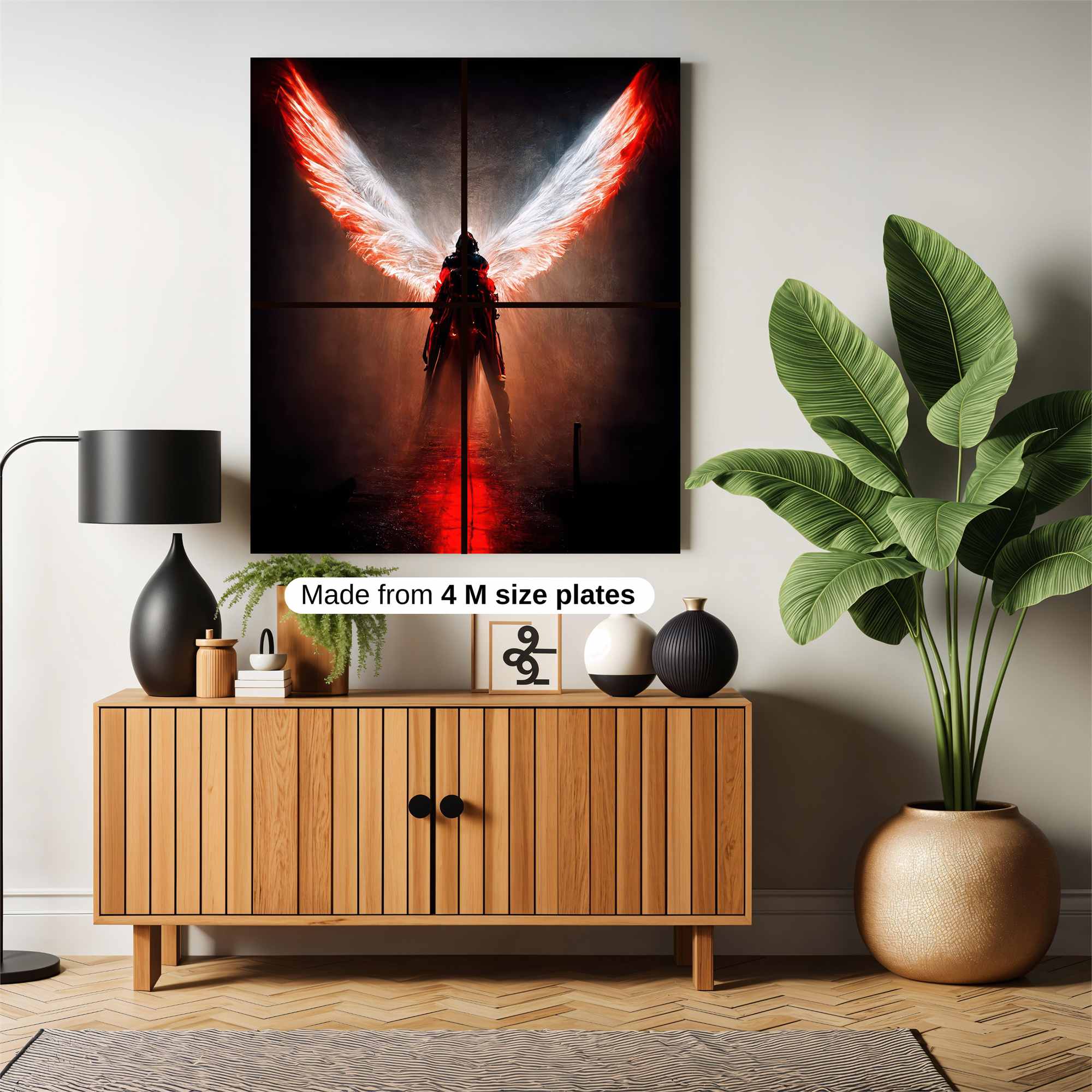 Angel Blaze Safe Wall Magnetic / M