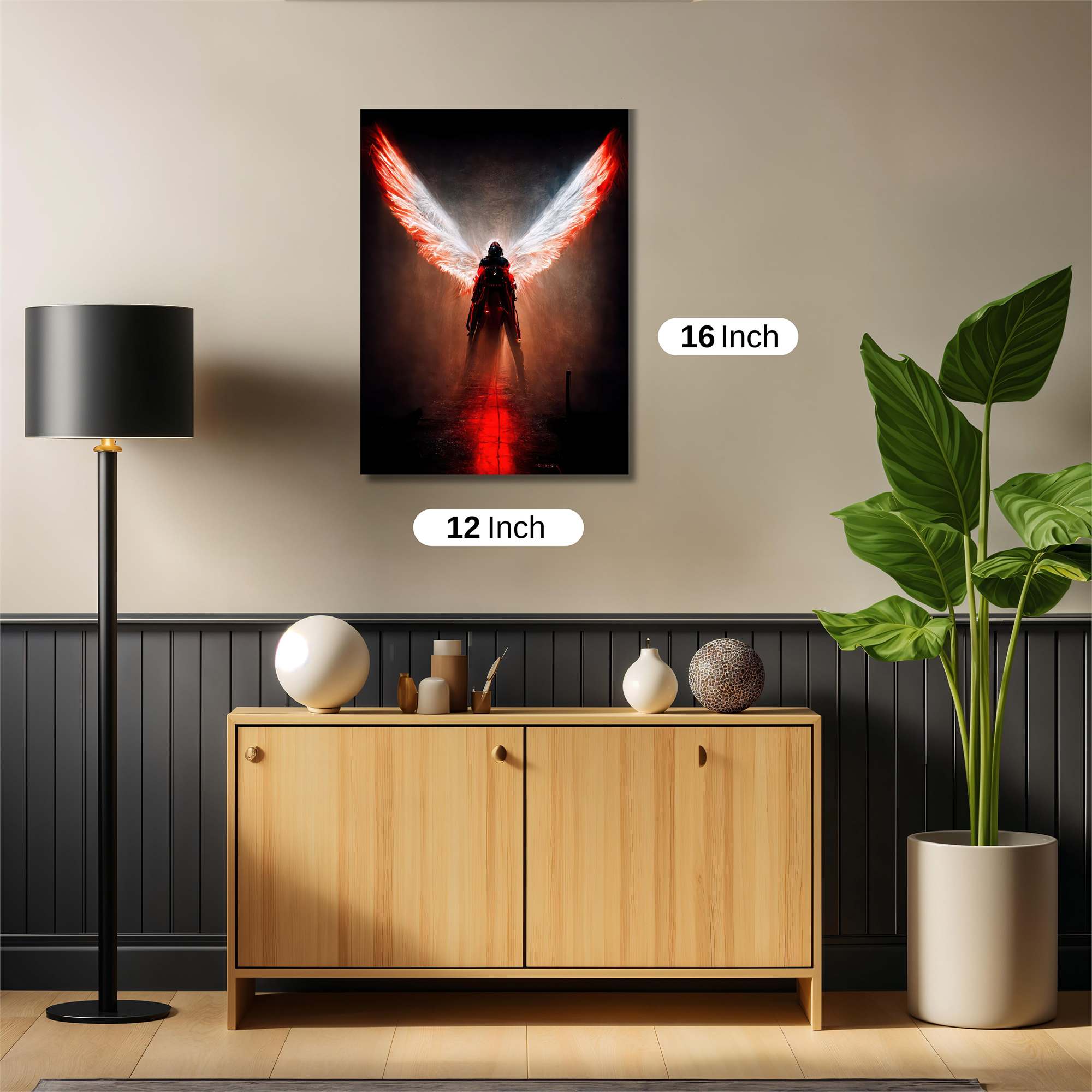 Angel Blaze Safe Wall Magnetic / M