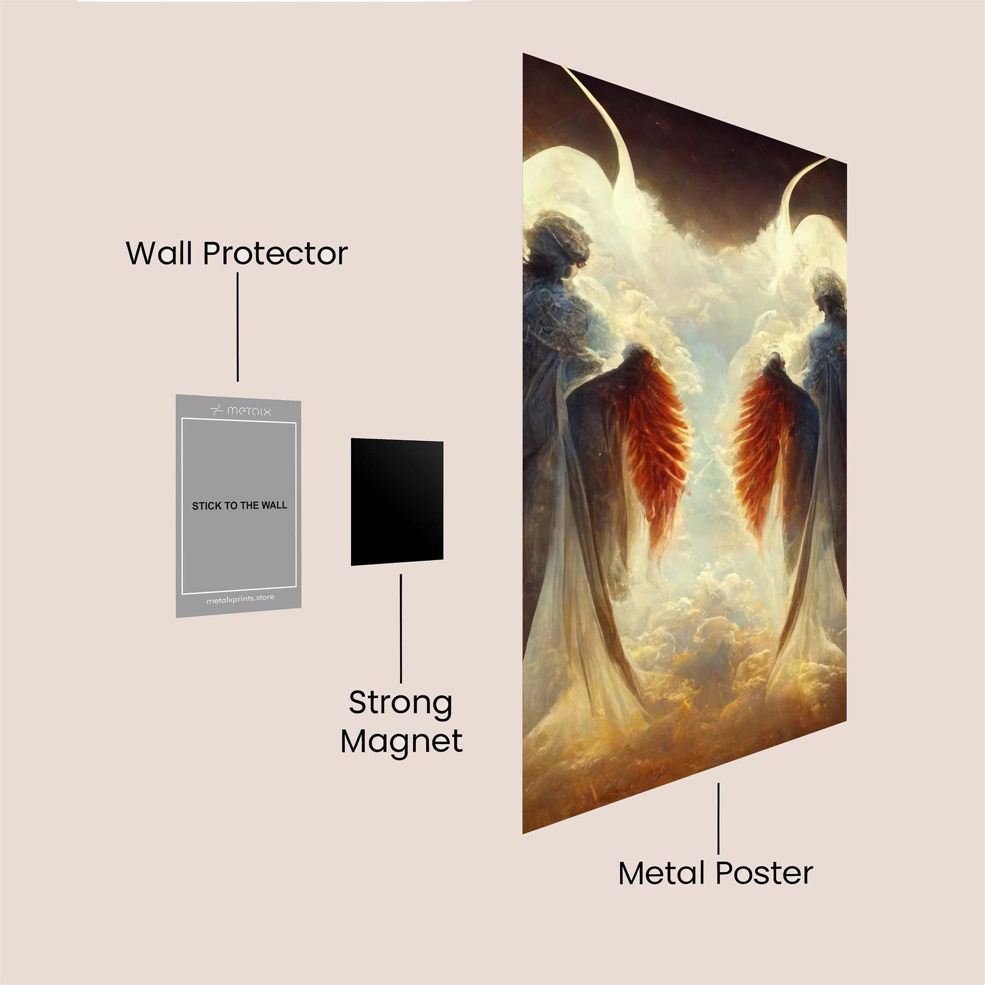 Angels Radiant Safe Wall Magnetic / M