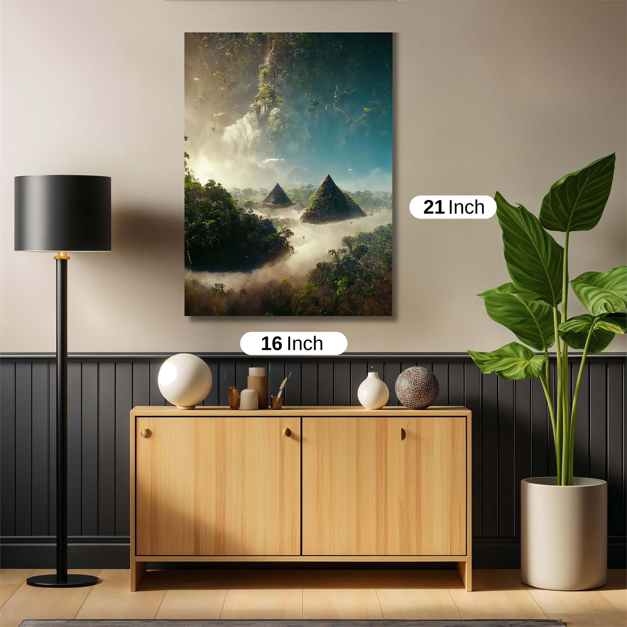 Jungle Serenity Safe Wall Magnetic / M