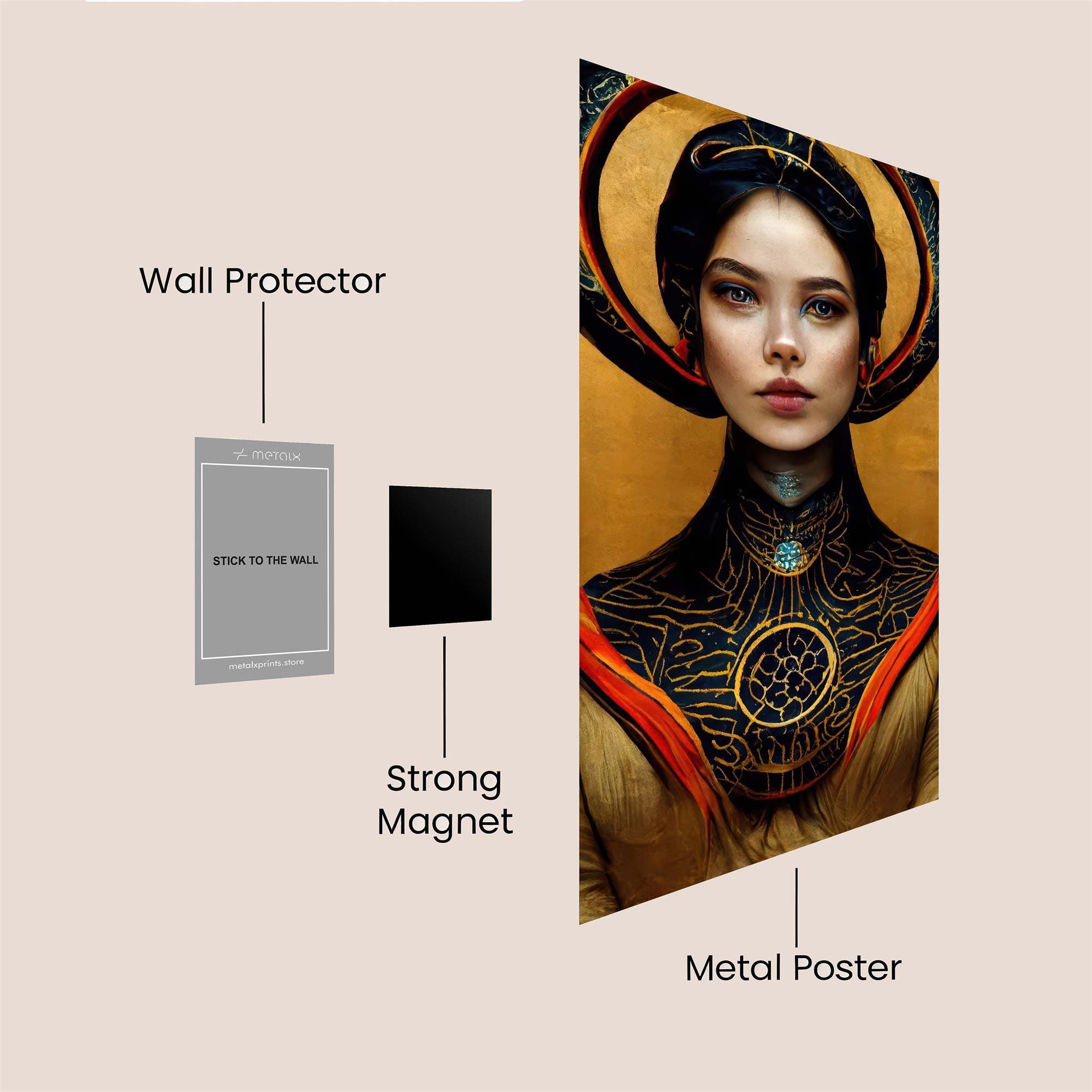 Empress Serene Safe Wall Magnetic / M