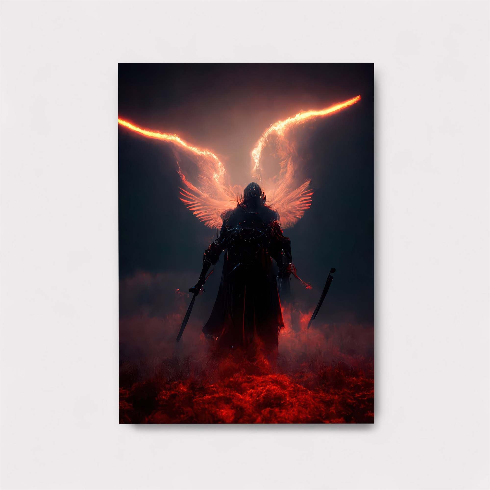 Angel Vengeful Safe Wall Magnetic / M