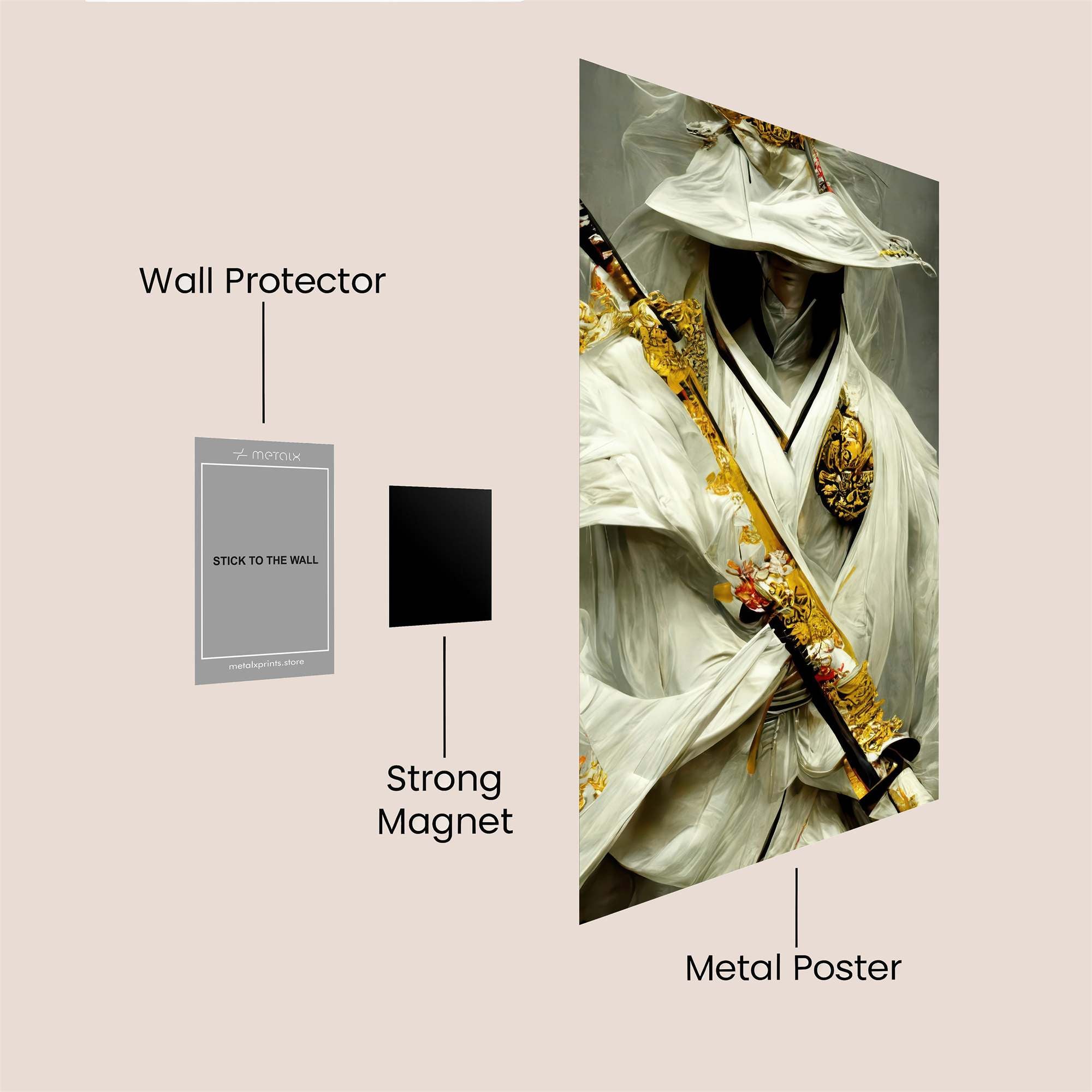 Samurai Serenity Safe Wall Magnetic / M