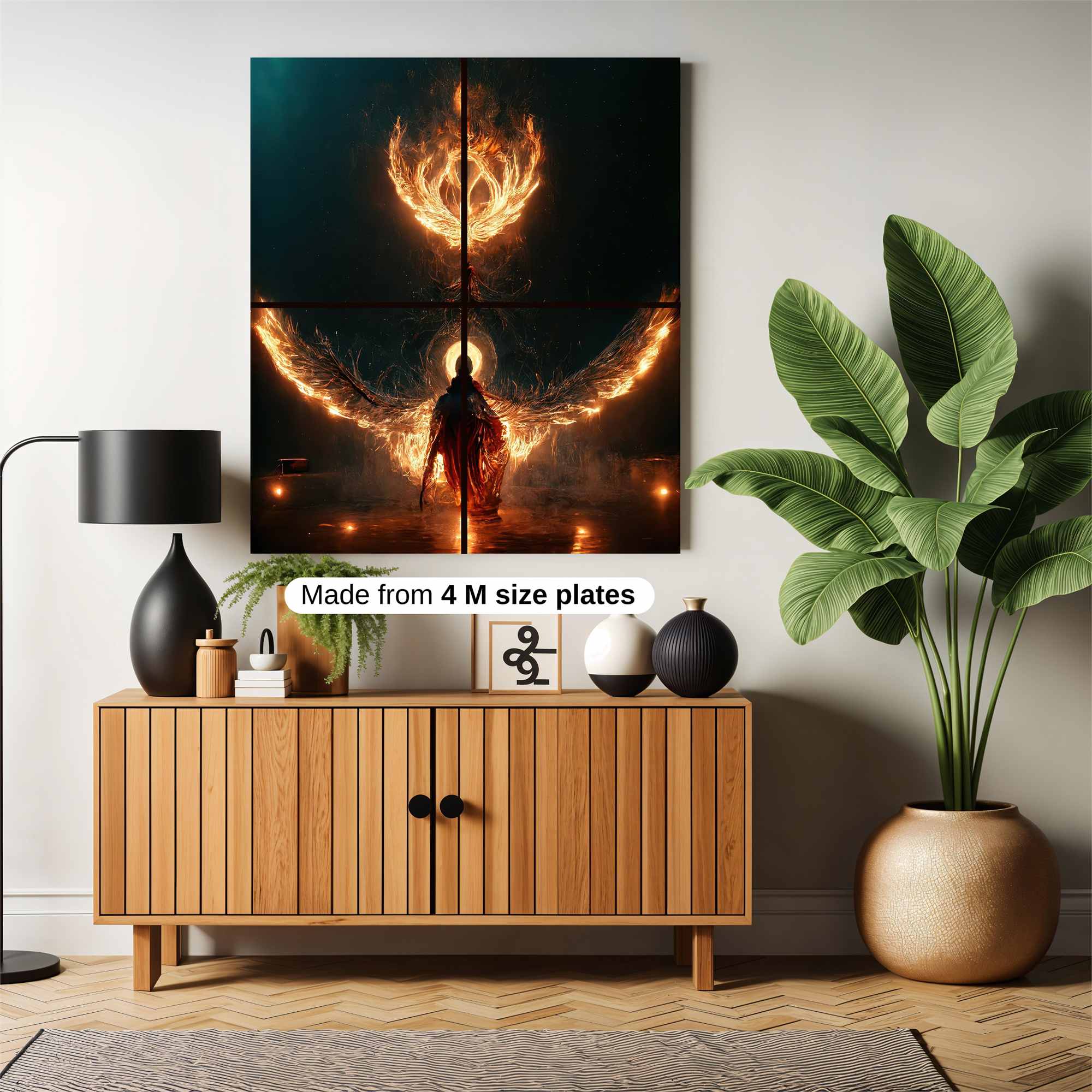 Phoenix Rebirth Safe Wall Magnetic / M