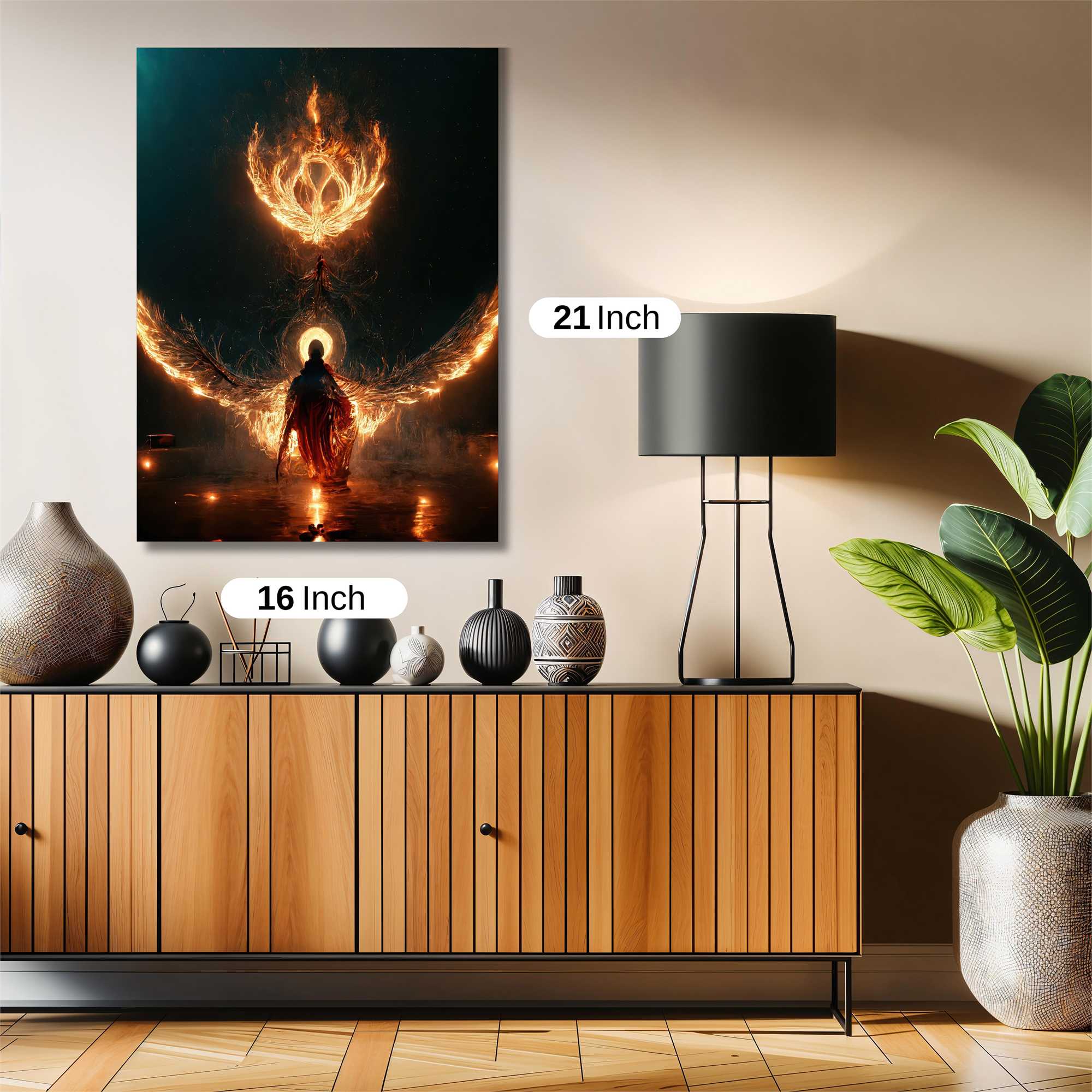 Phoenix Rebirth Safe Wall Magnetic / M