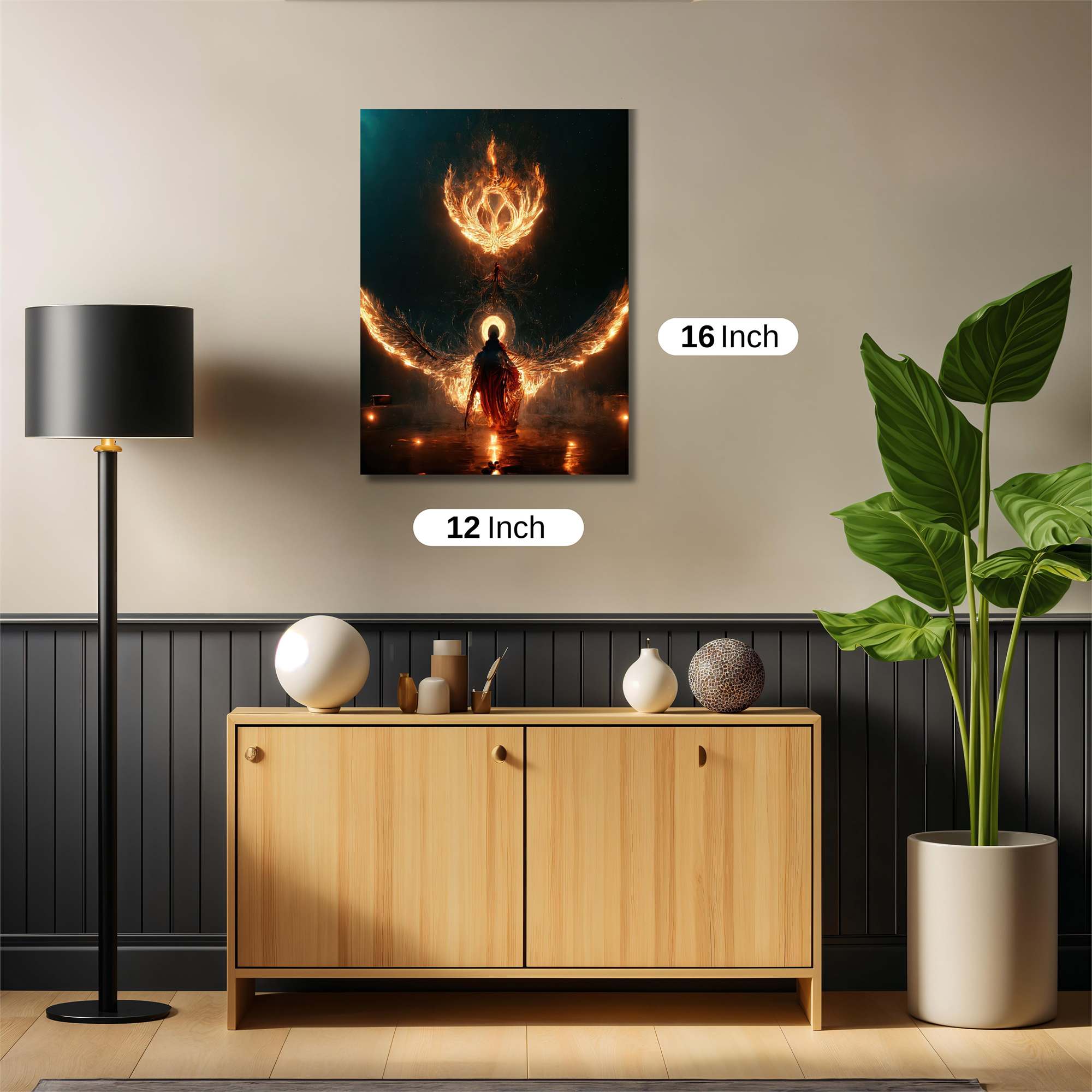 Phoenix Rebirth Safe Wall Magnetic / M