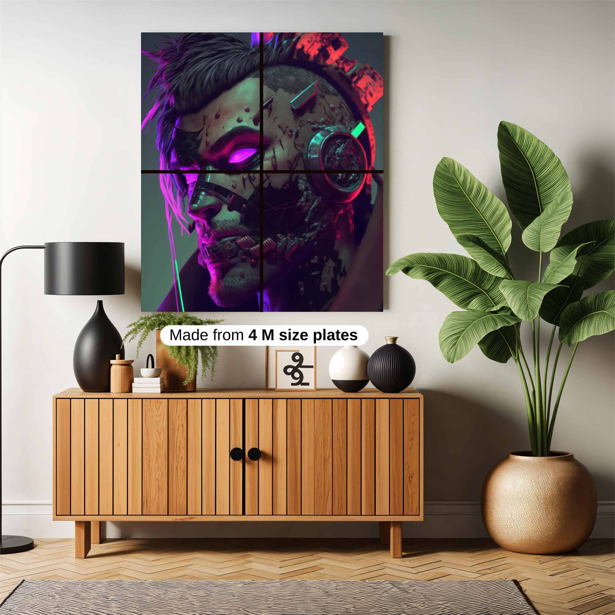 Cyberpunk Fury Safe Wall Magnetic / M