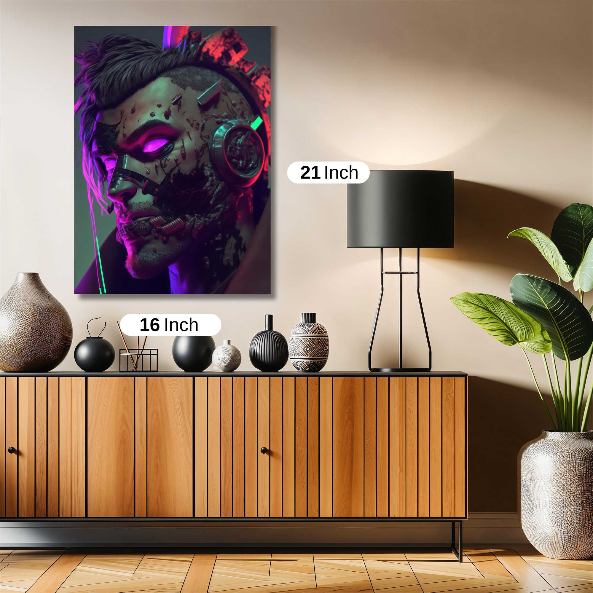 Cyberpunk Fury Safe Wall Magnetic / M