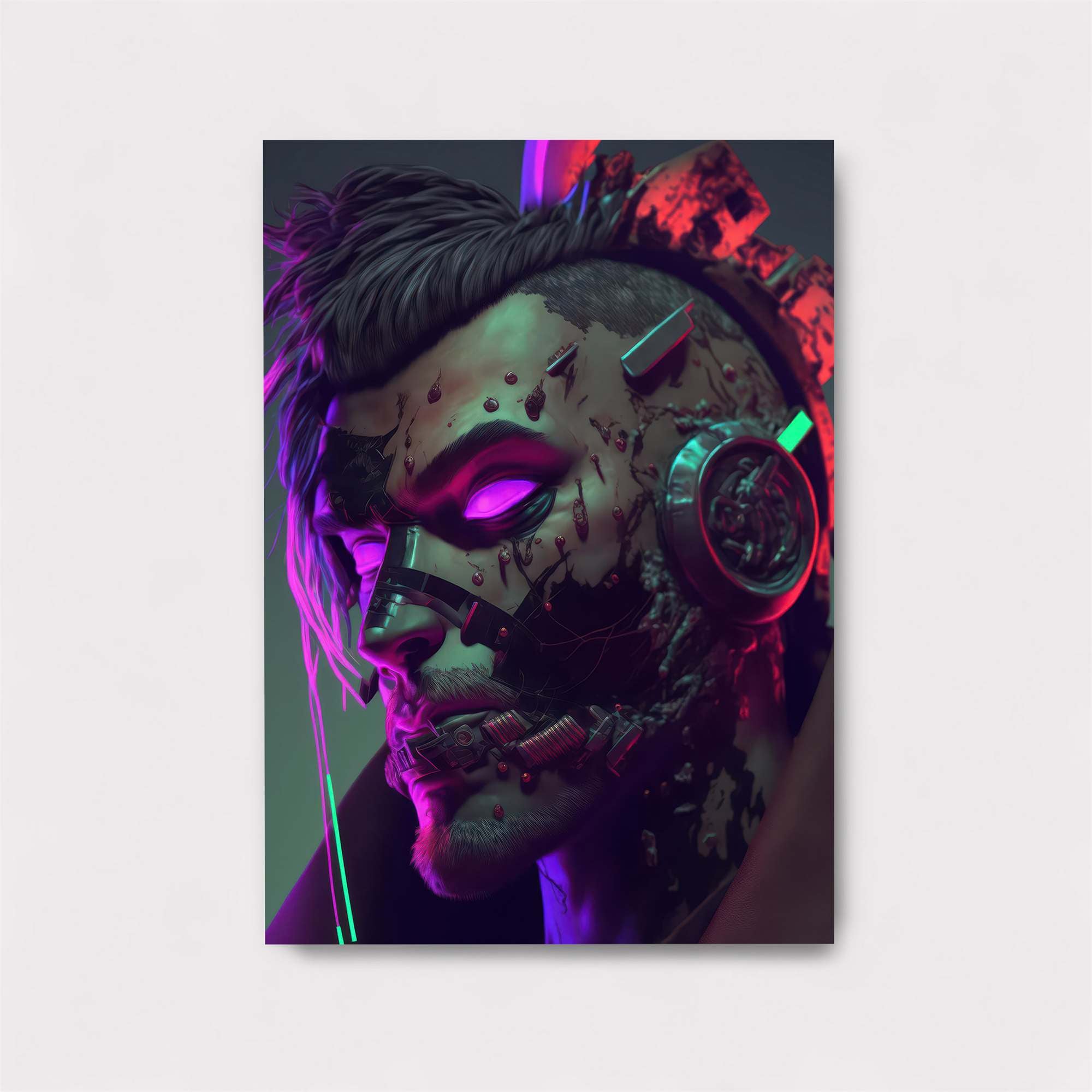 Cyberpunk Fury Safe Wall Magnetic / M