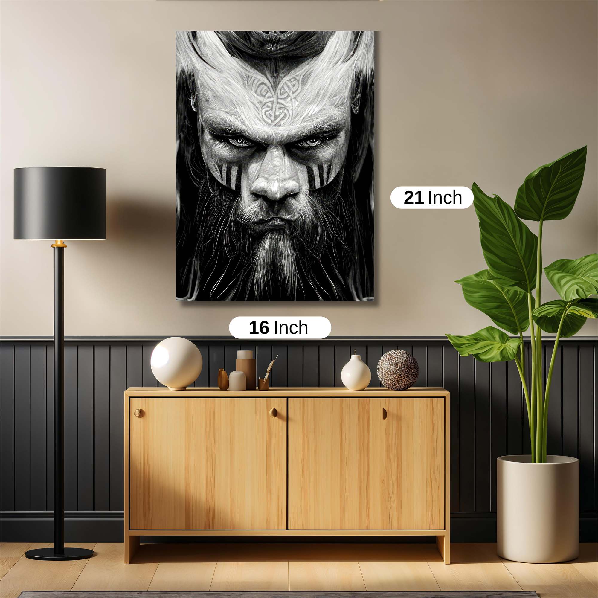 Warrior Fierce Safe Wall Magnetic / M