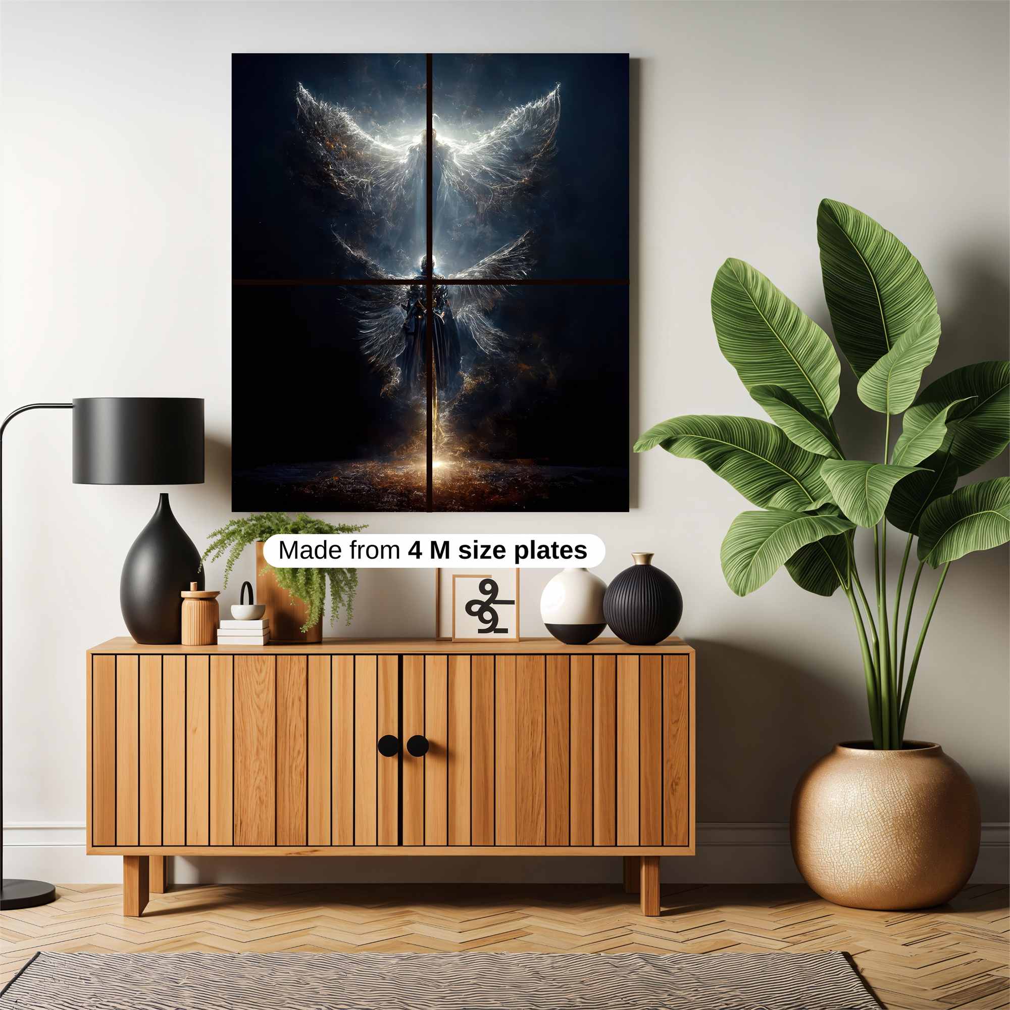 Angelic Descent Safe Wall Magnetic / M
