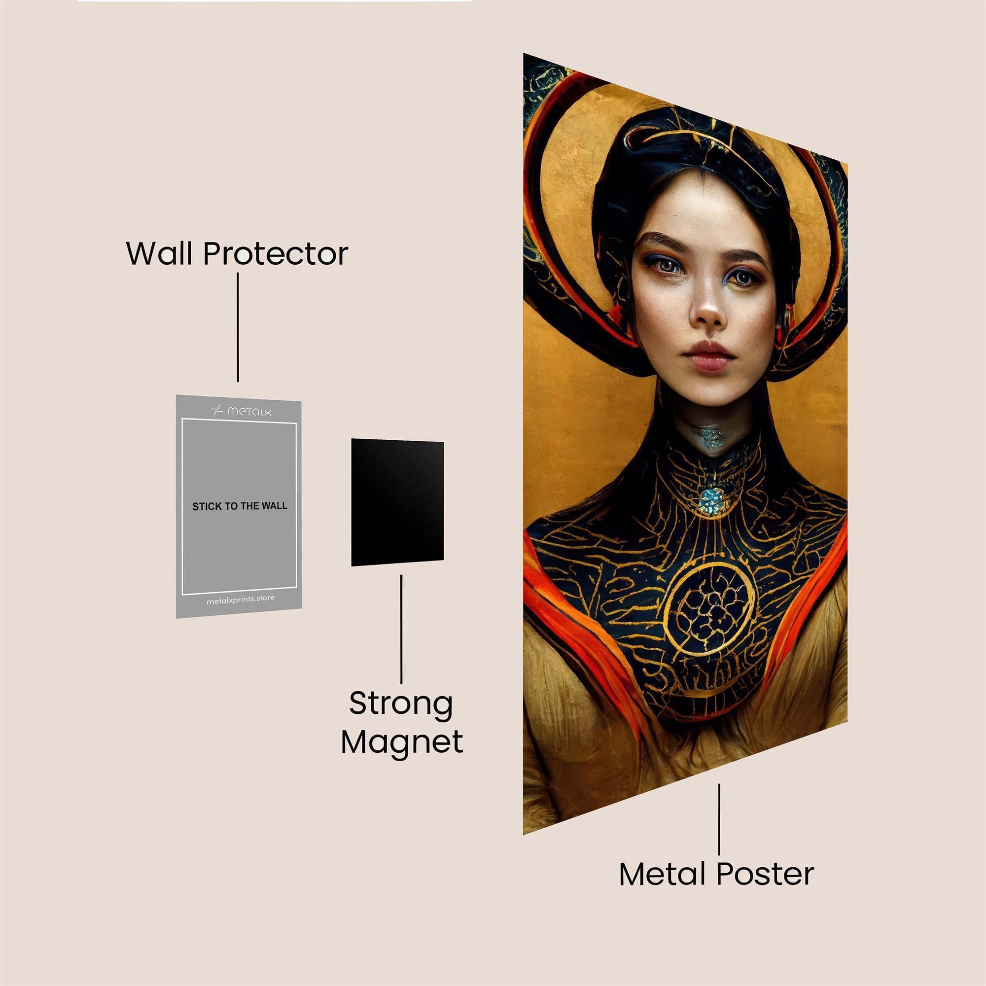 Empress Serene Safe Wall Magnetic / M