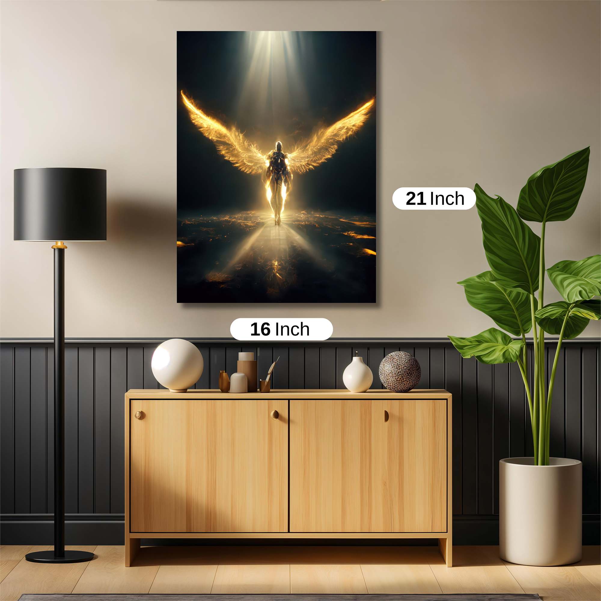 Angelic Descent Safe Wall Magnetic / M