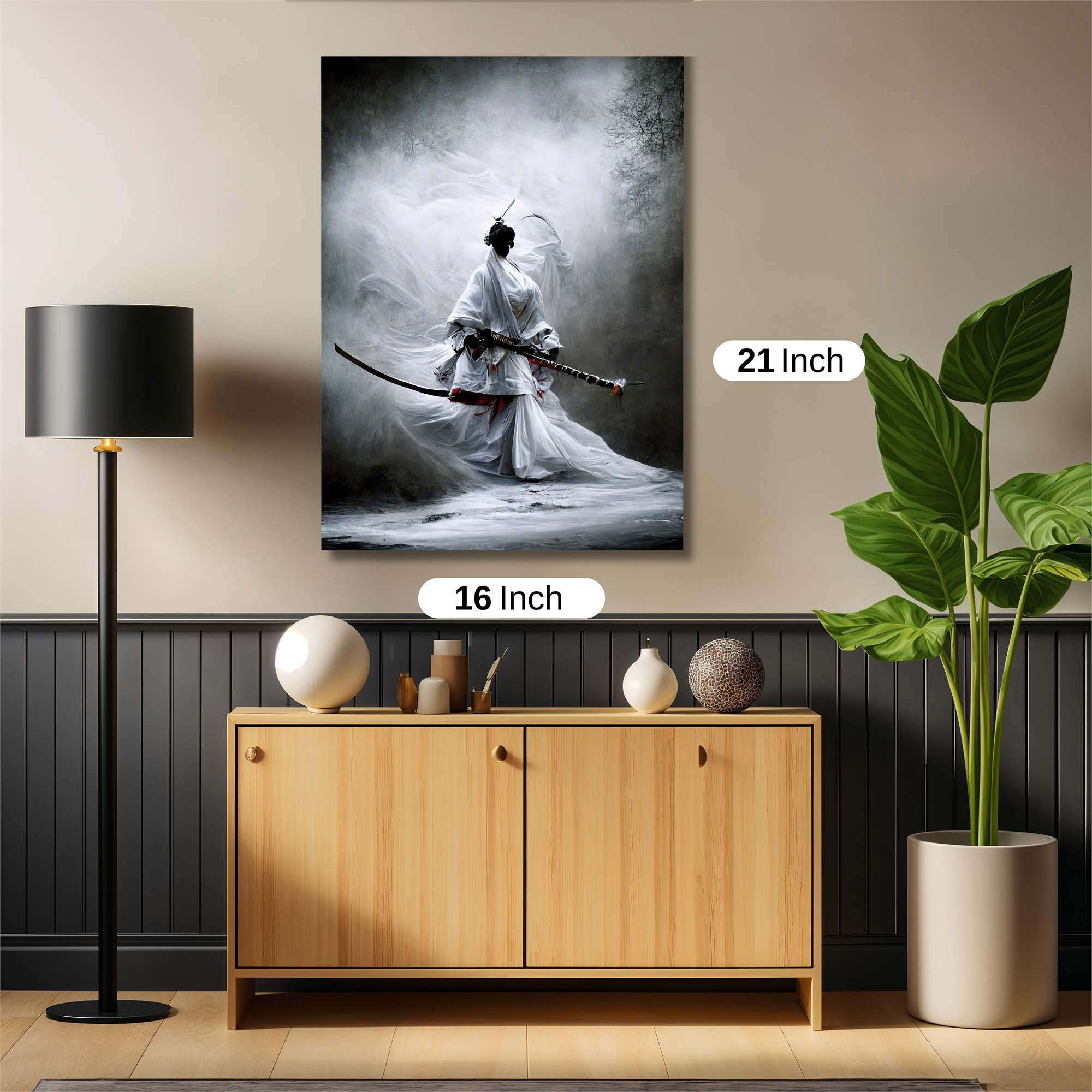Samurai Serenity Safe Wall Magnetic / M