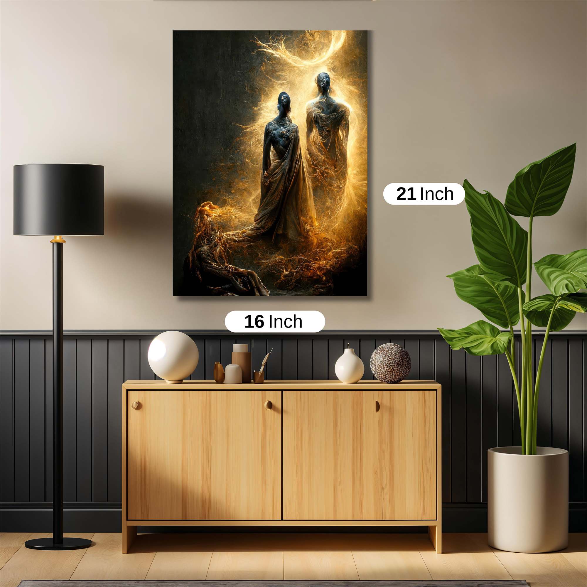 Ethereal Embrace Safe Wall Magnetic / M