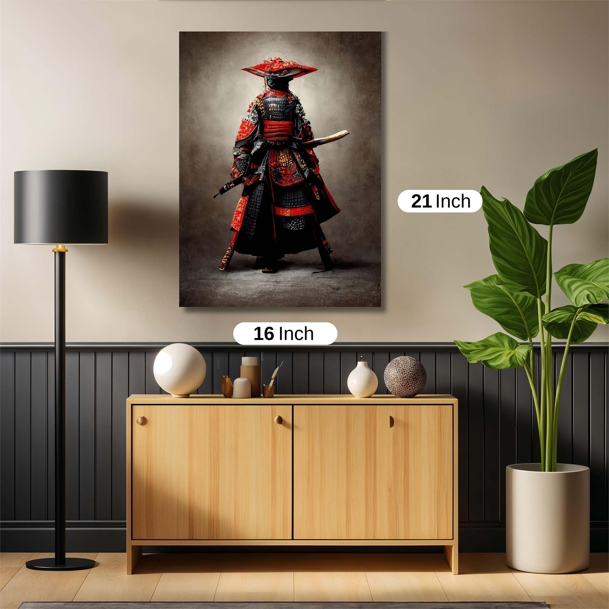 Samurai Serenity Safe Wall Magnetic / M