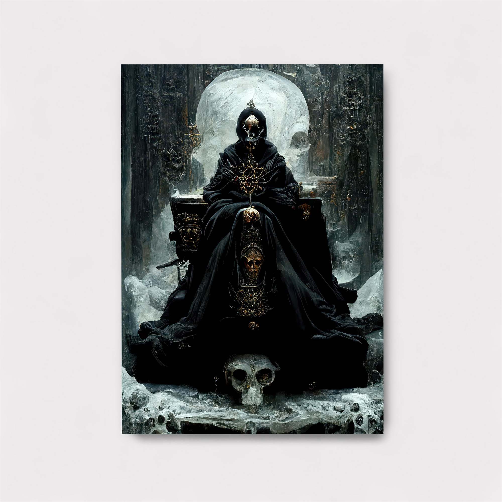 Deathly Throne Safe Wall Magnetic / M
