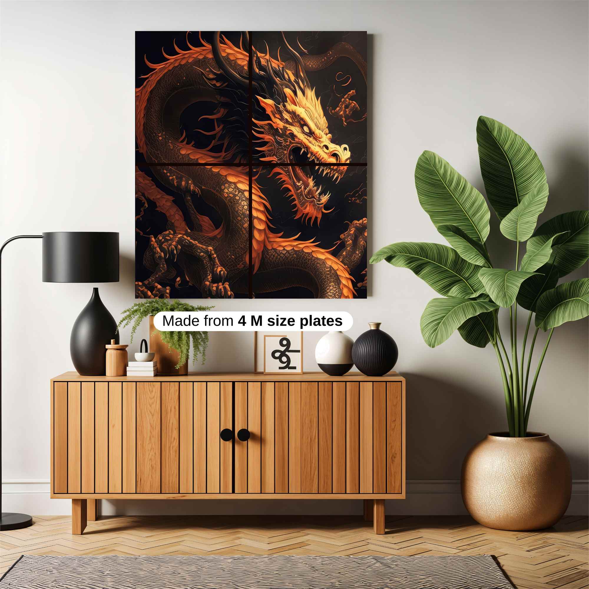 Dragon Fury Safe Wall Magnetic / M