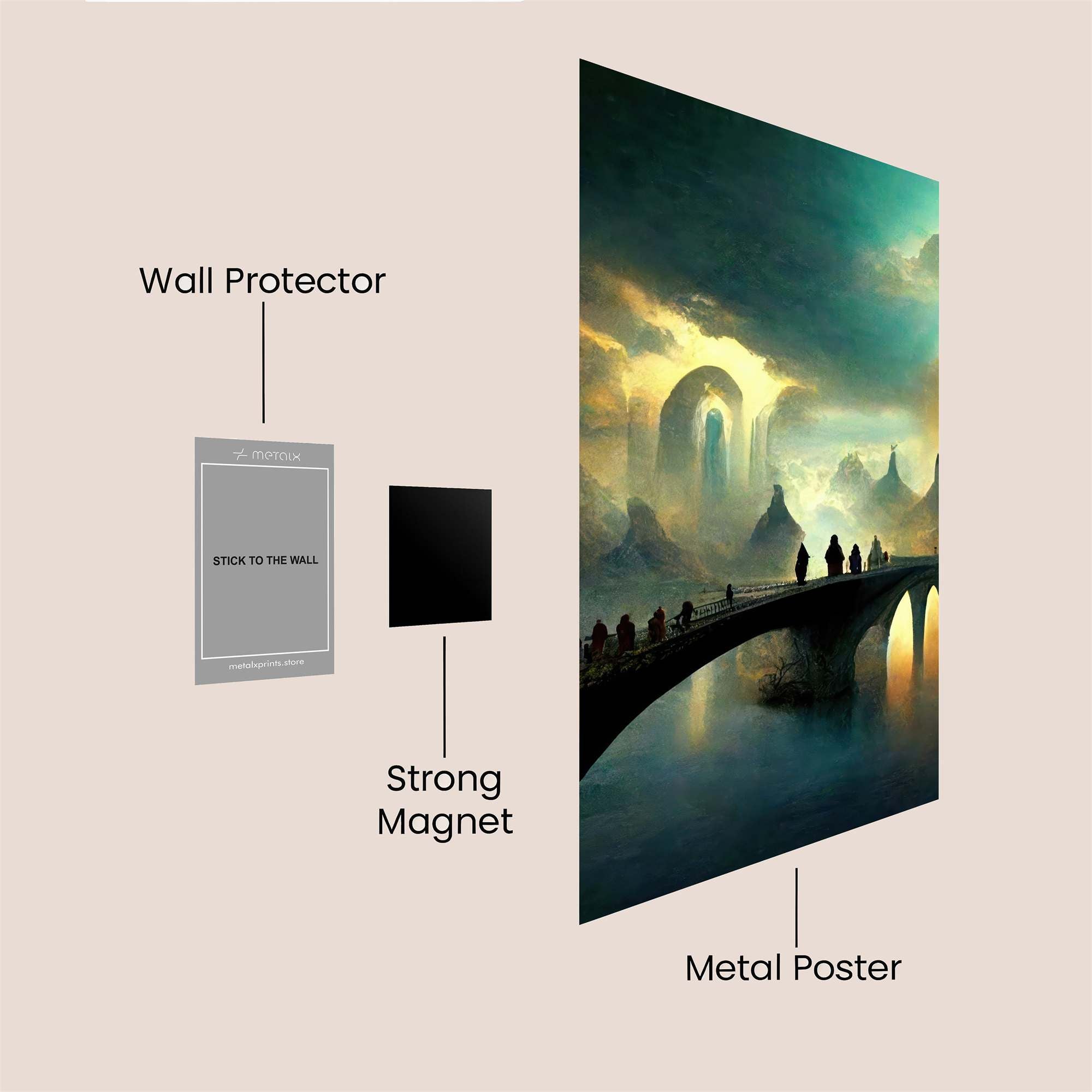 Journey Enigma Safe Wall Magnetic / M