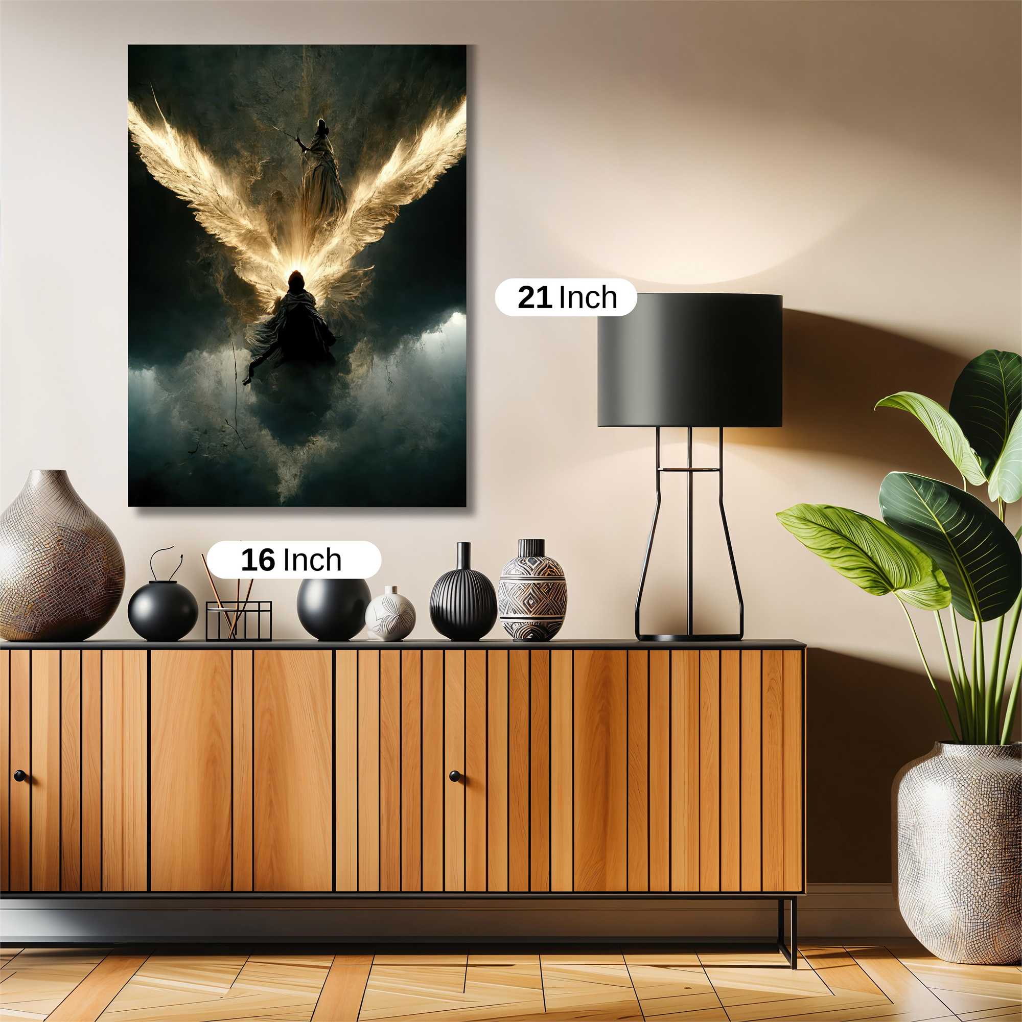 Angel Ascendant Safe Wall Magnetic / M