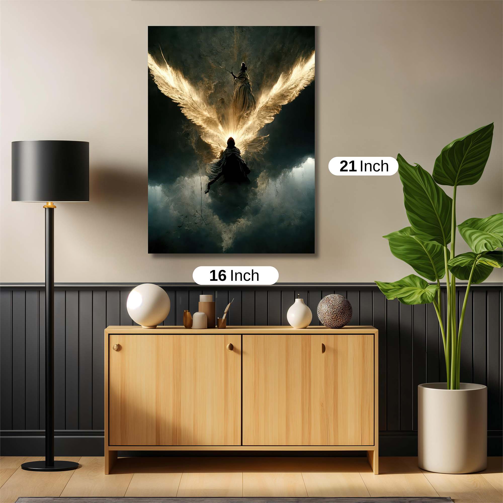 Angel Ascendant Safe Wall Magnetic / M