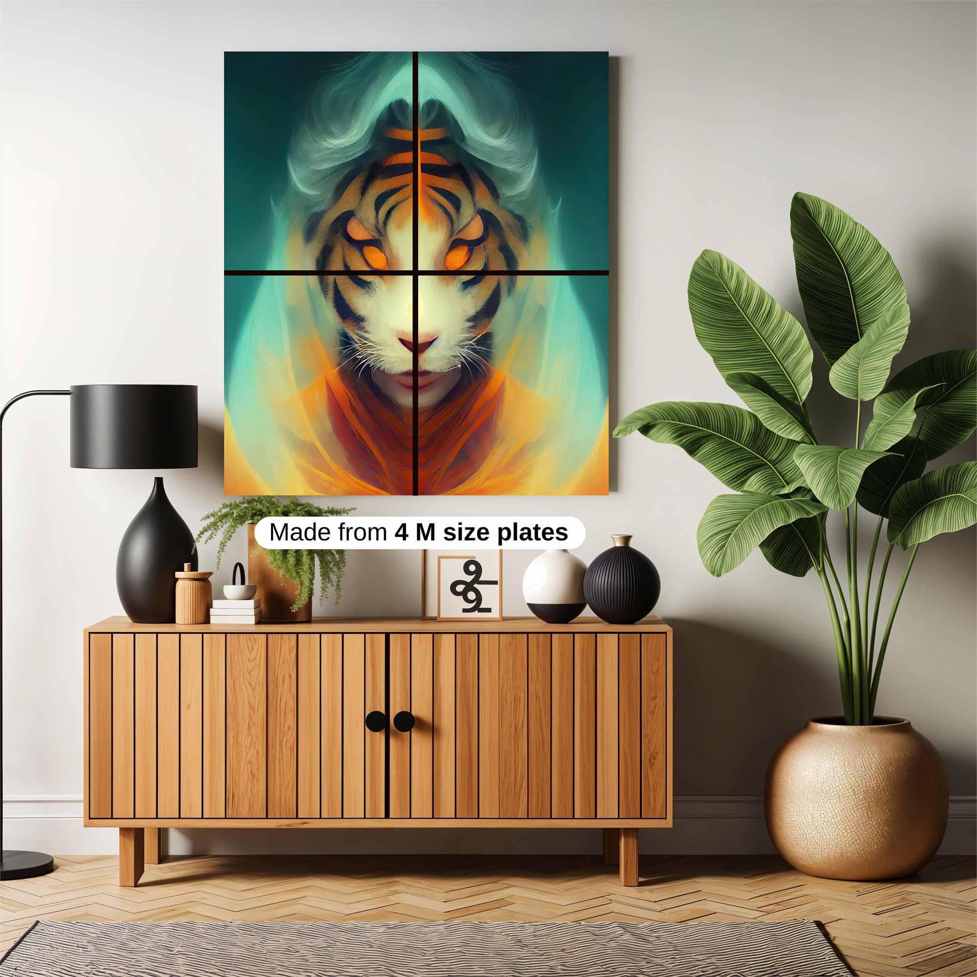 Tiger Serenity Safe Wall Magnetic / M