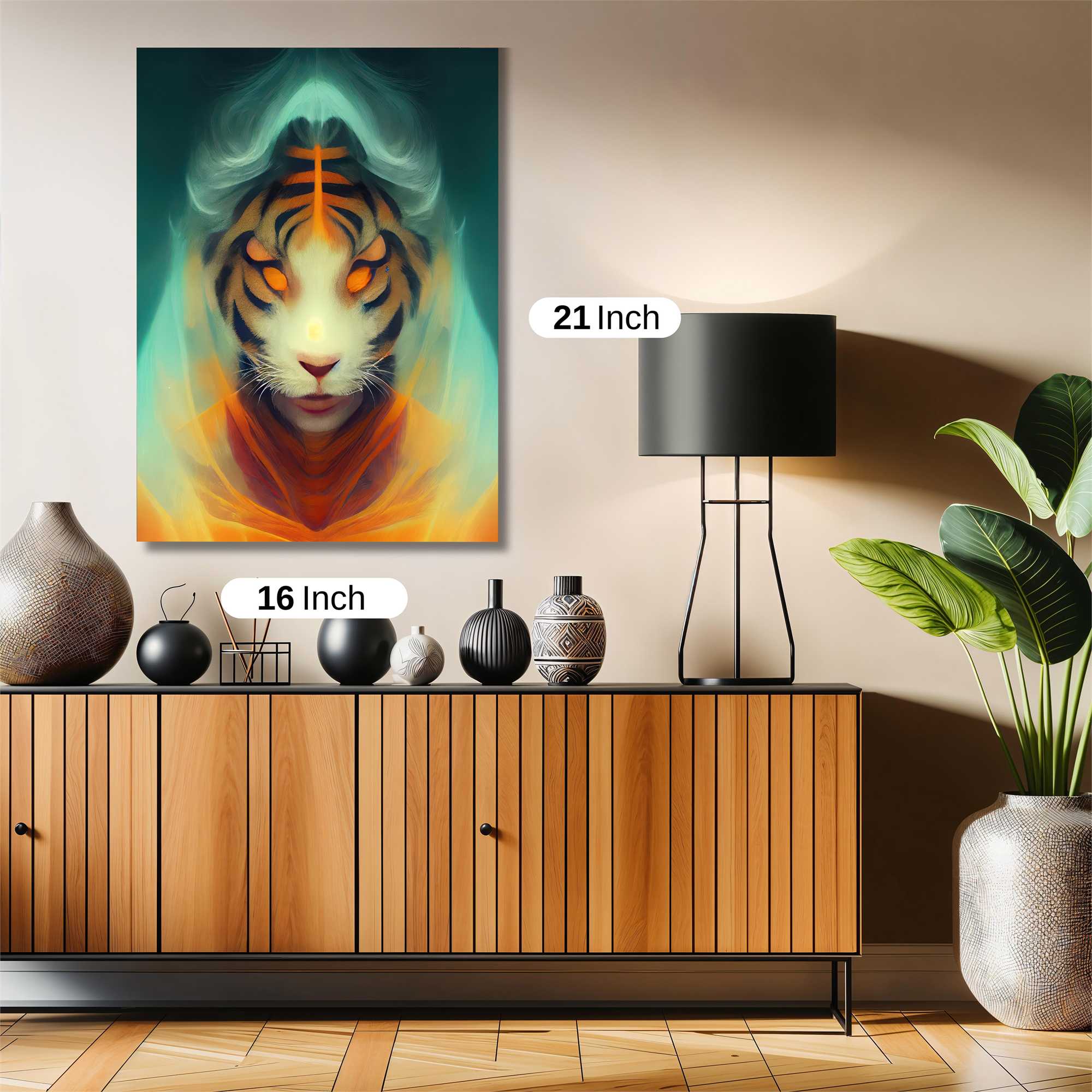 Tiger Serenity Safe Wall Magnetic / M