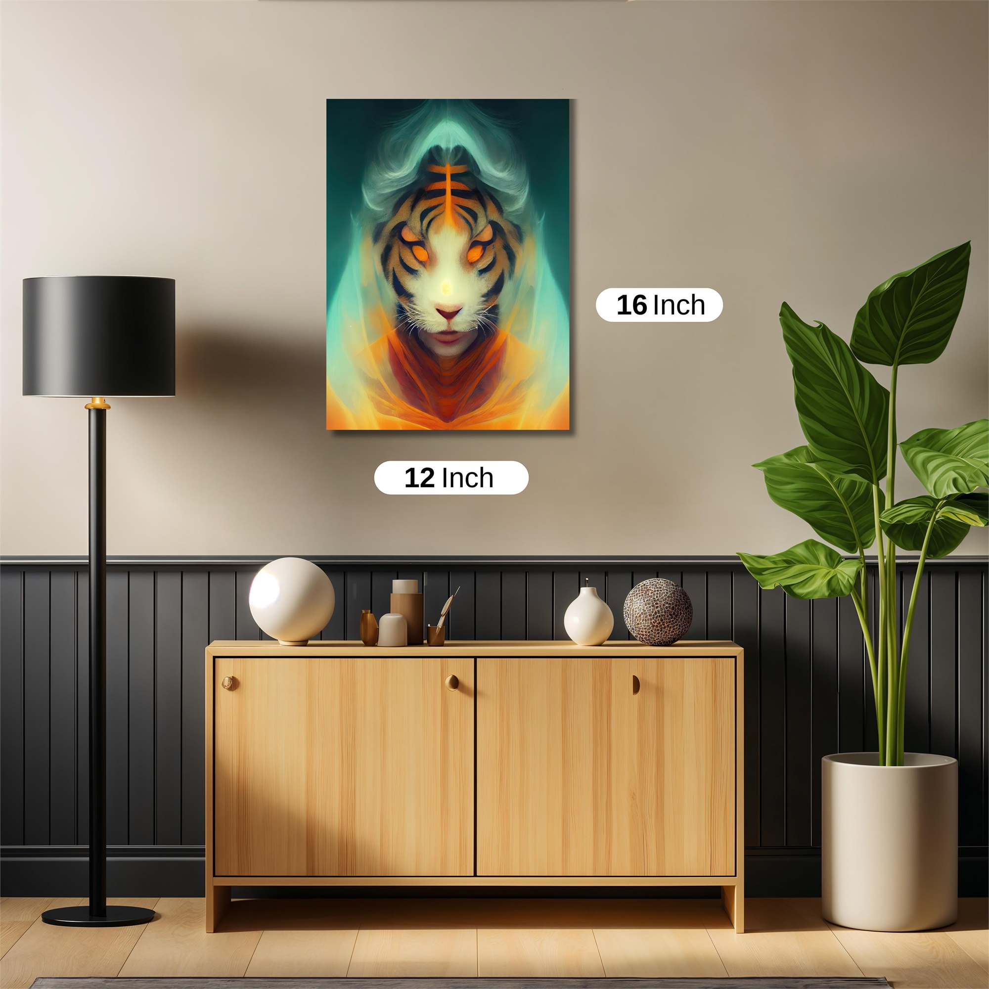 Tiger Serenity Safe Wall Magnetic / M