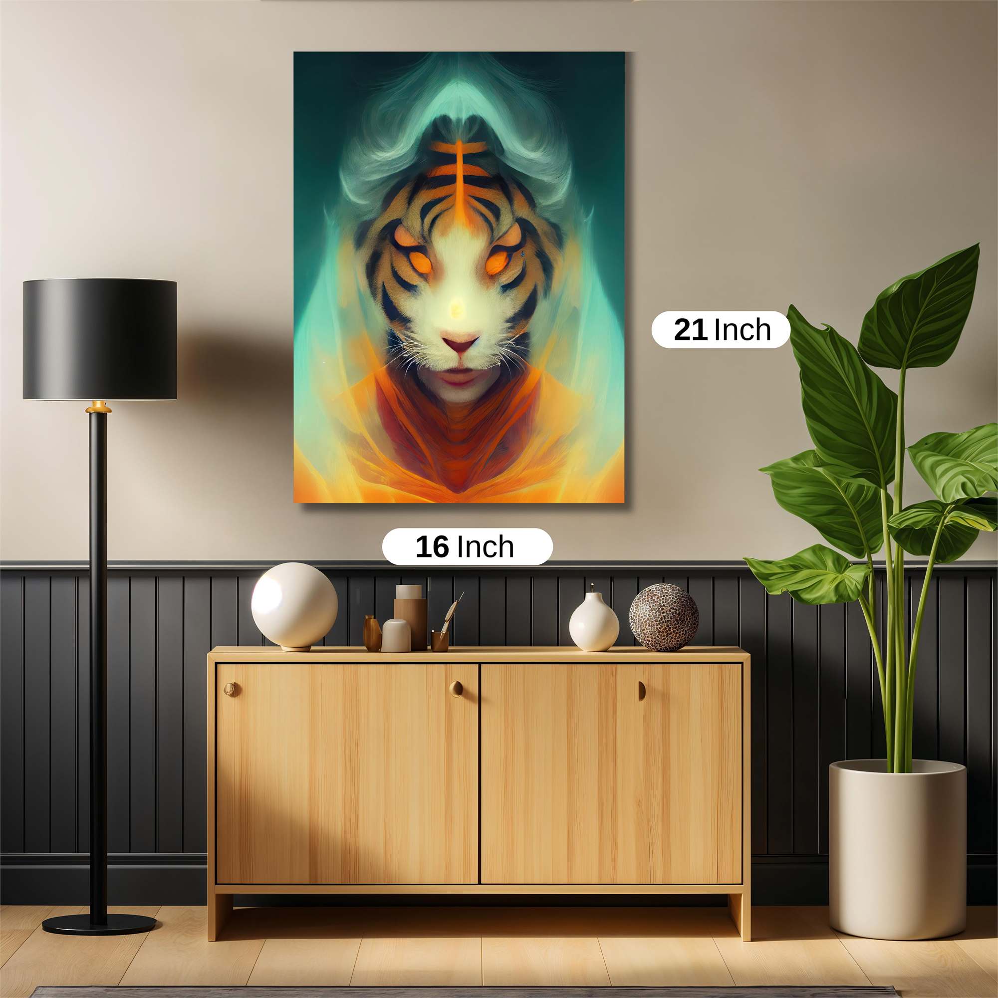 Tiger Serenity Safe Wall Magnetic / M