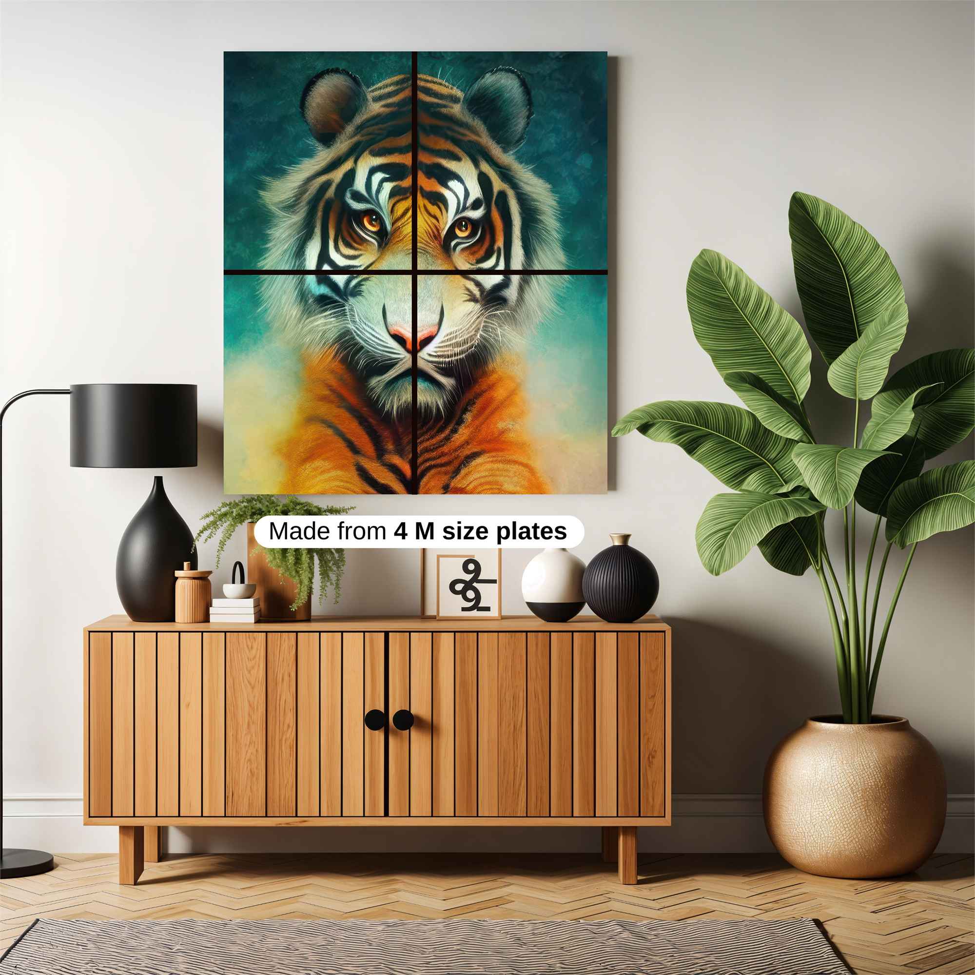 Tiger Majesty Safe Wall Magnetic / M