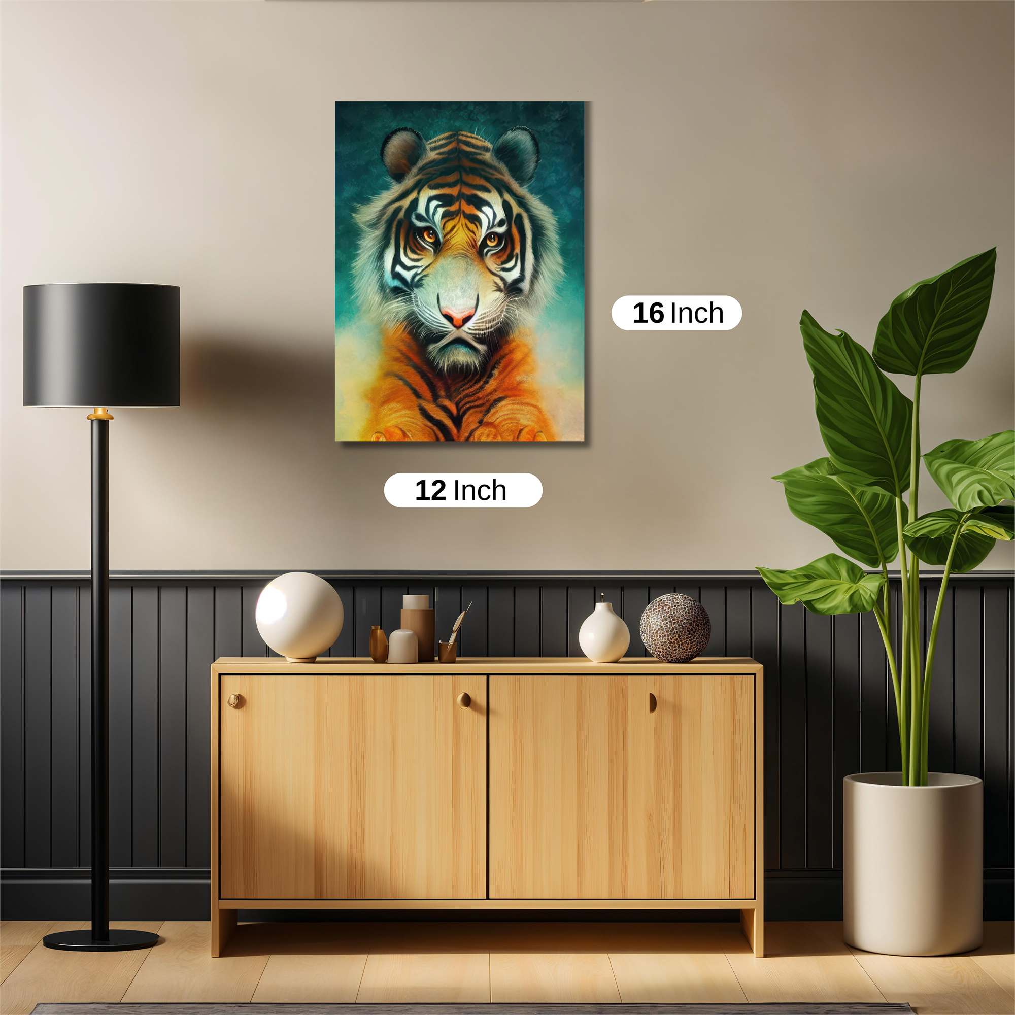 Tiger Majesty Safe Wall Magnetic / M