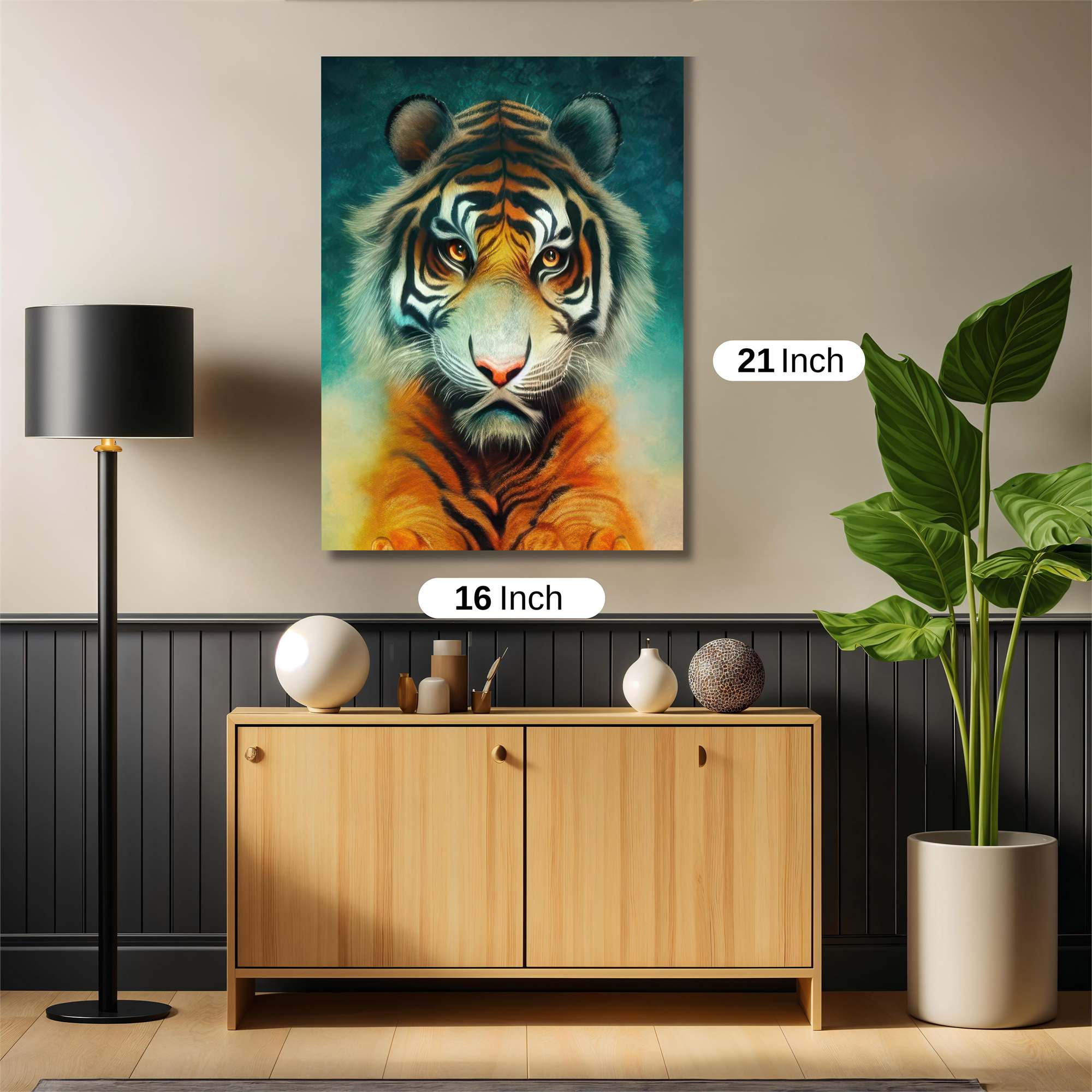 Tiger Majesty Safe Wall Magnetic / M