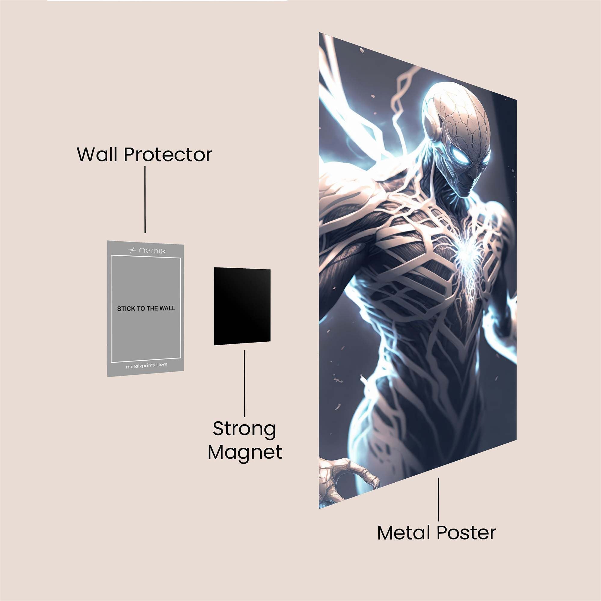 Electro Surge Safe Wall Magnetic / M