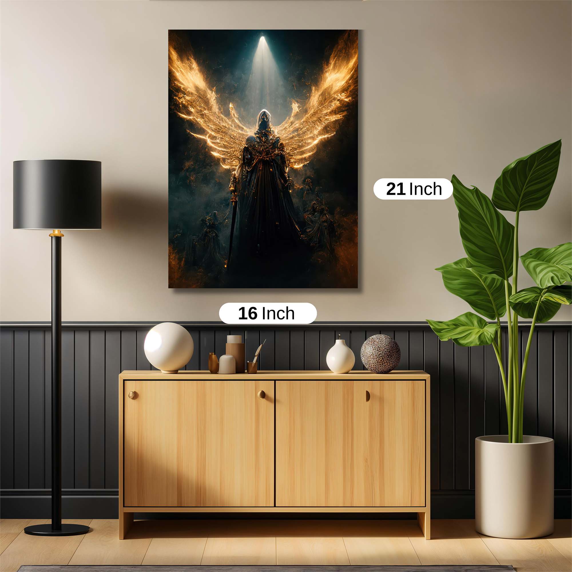 Angel Ascendant Safe Wall Magnetic / M