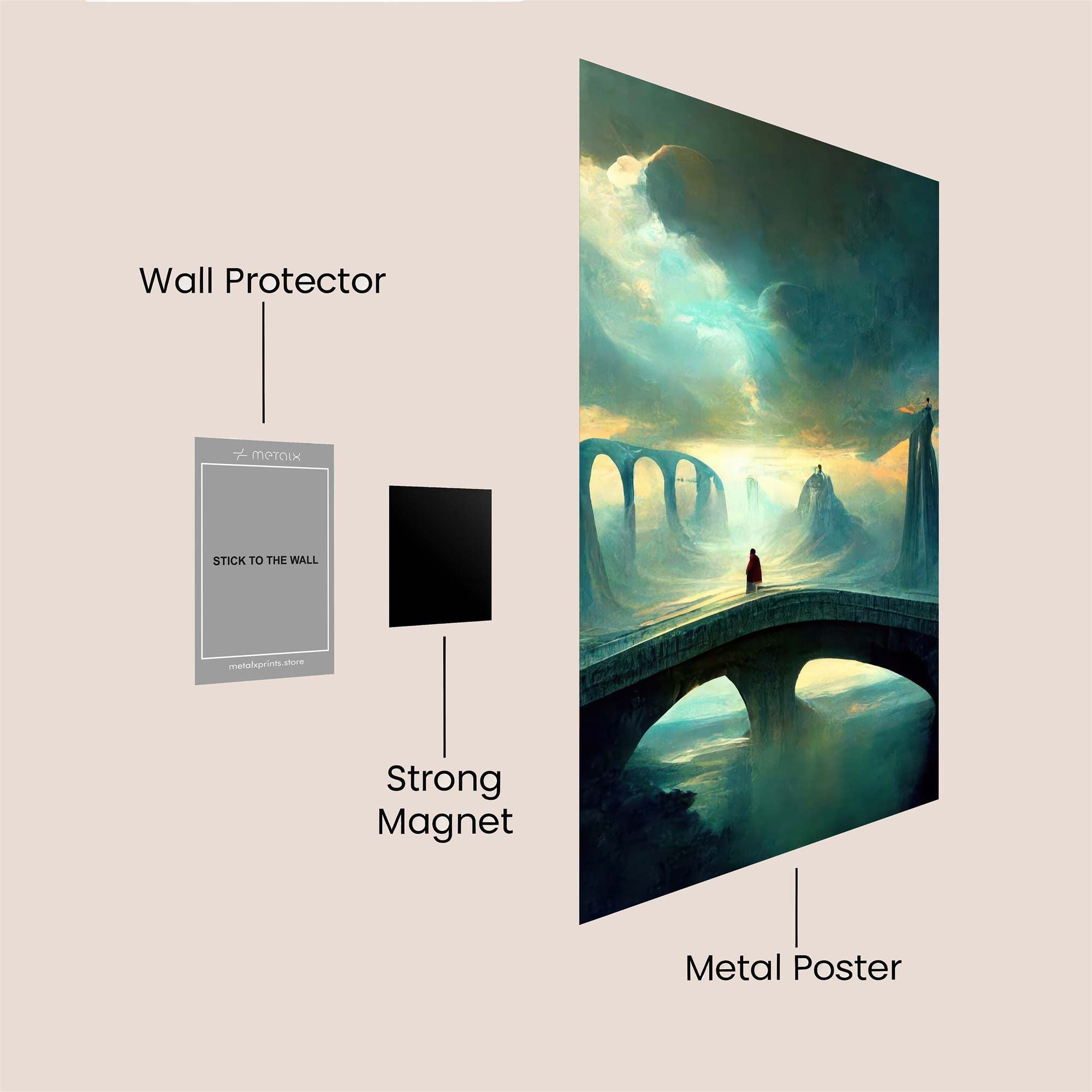 Journey Enigmatic Safe Wall Magnetic / M