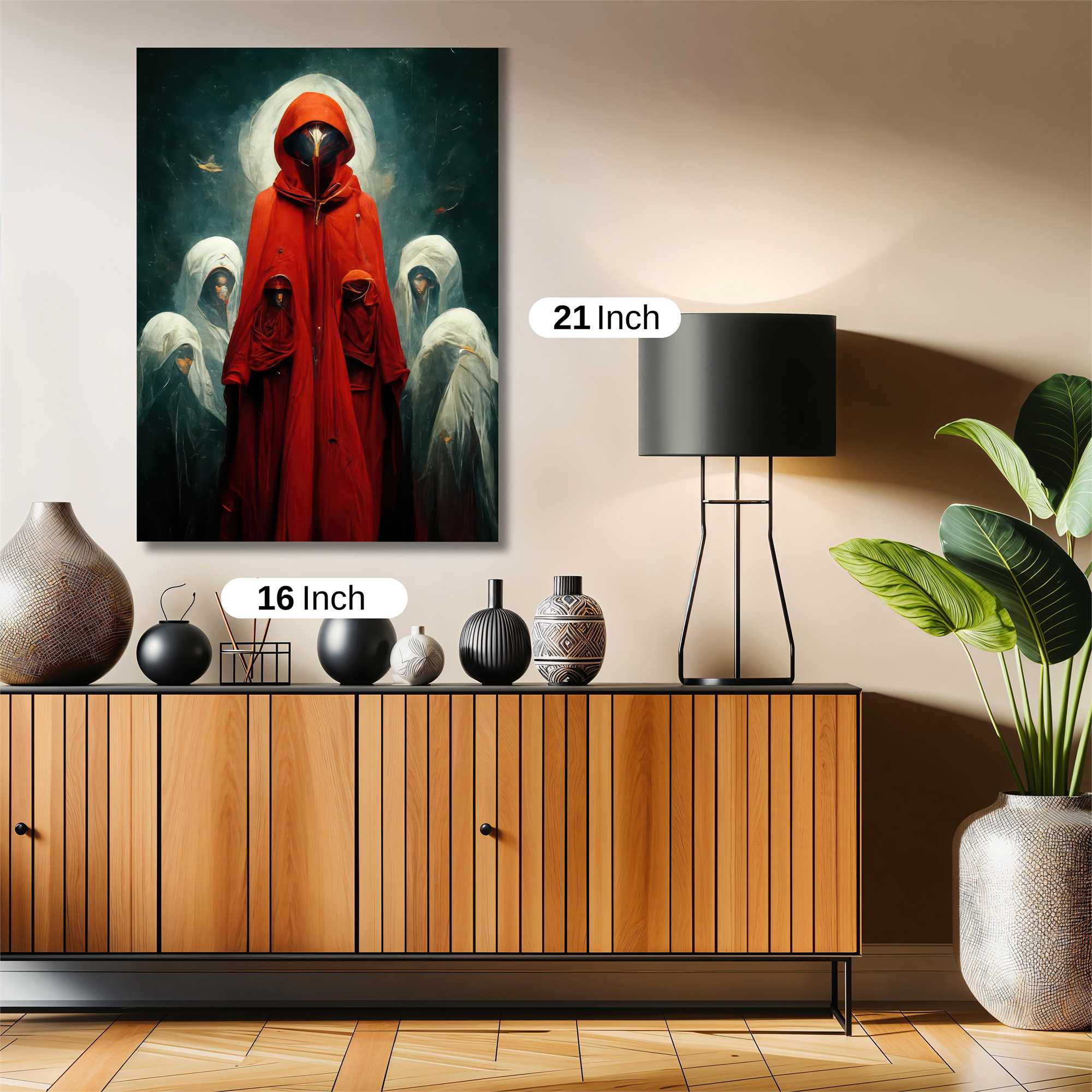 Red Enigma Safe Wall Magnetic / M