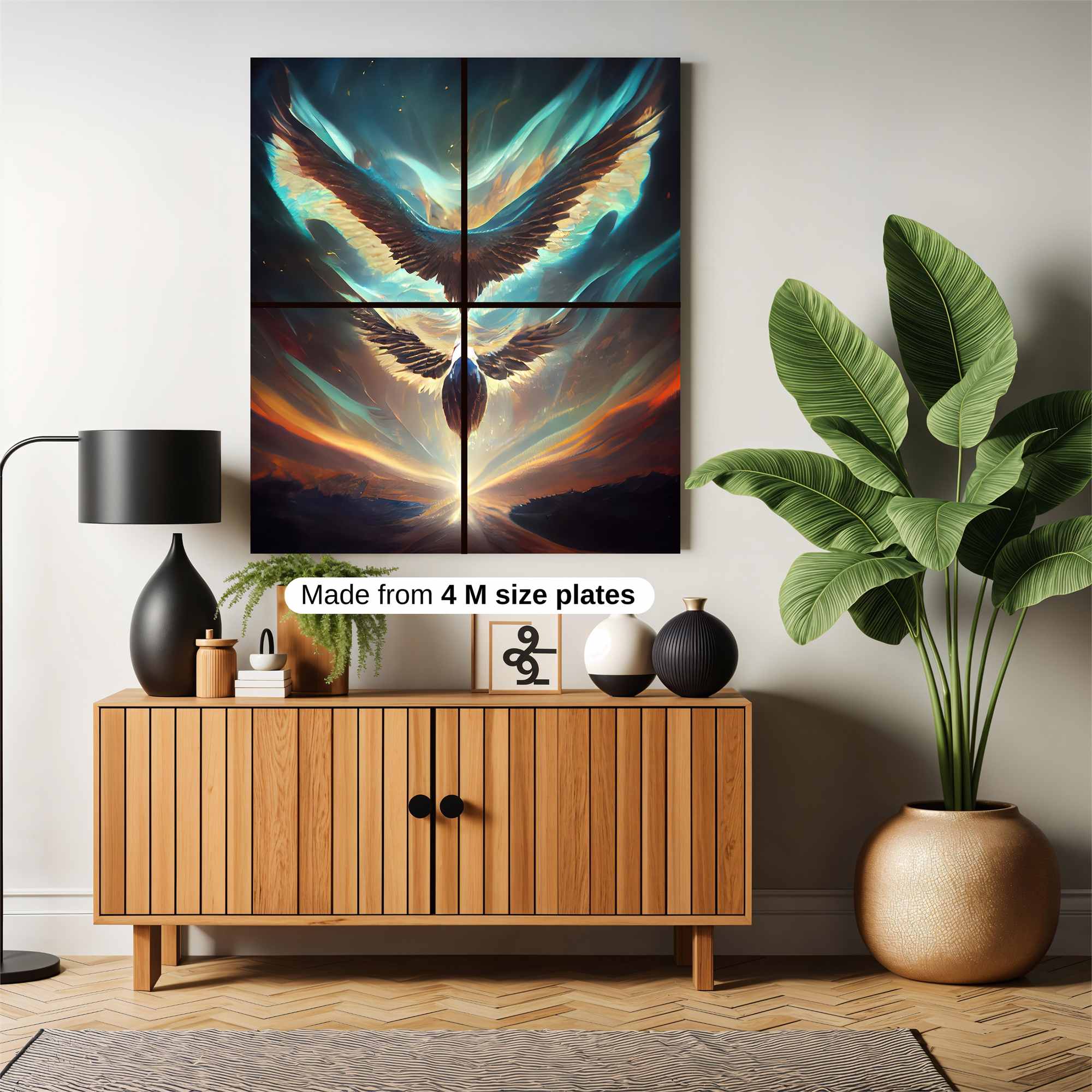 Eagles Ascend Safe Wall Magnetic / M