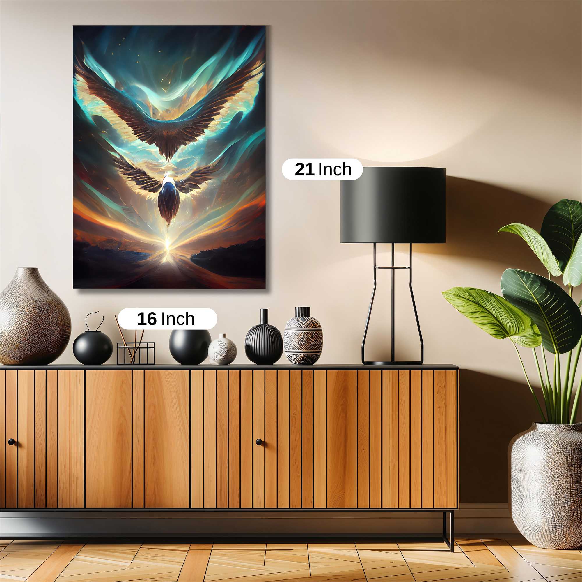 Eagles Ascend Safe Wall Magnetic / M