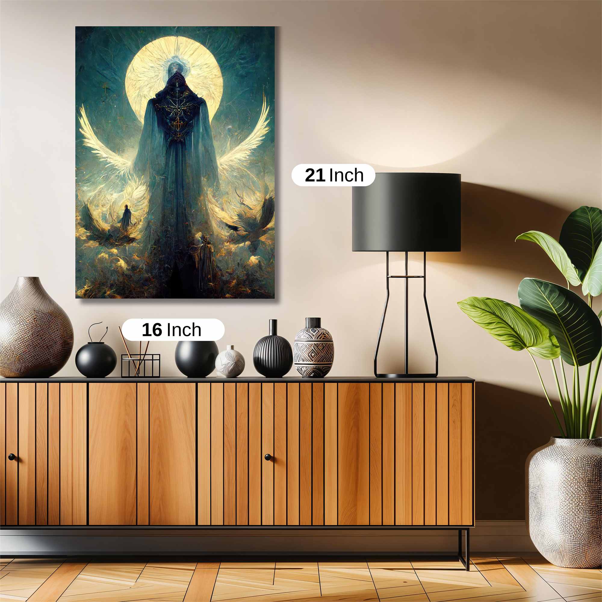 Angelic Descent Safe Wall Magnetic / M